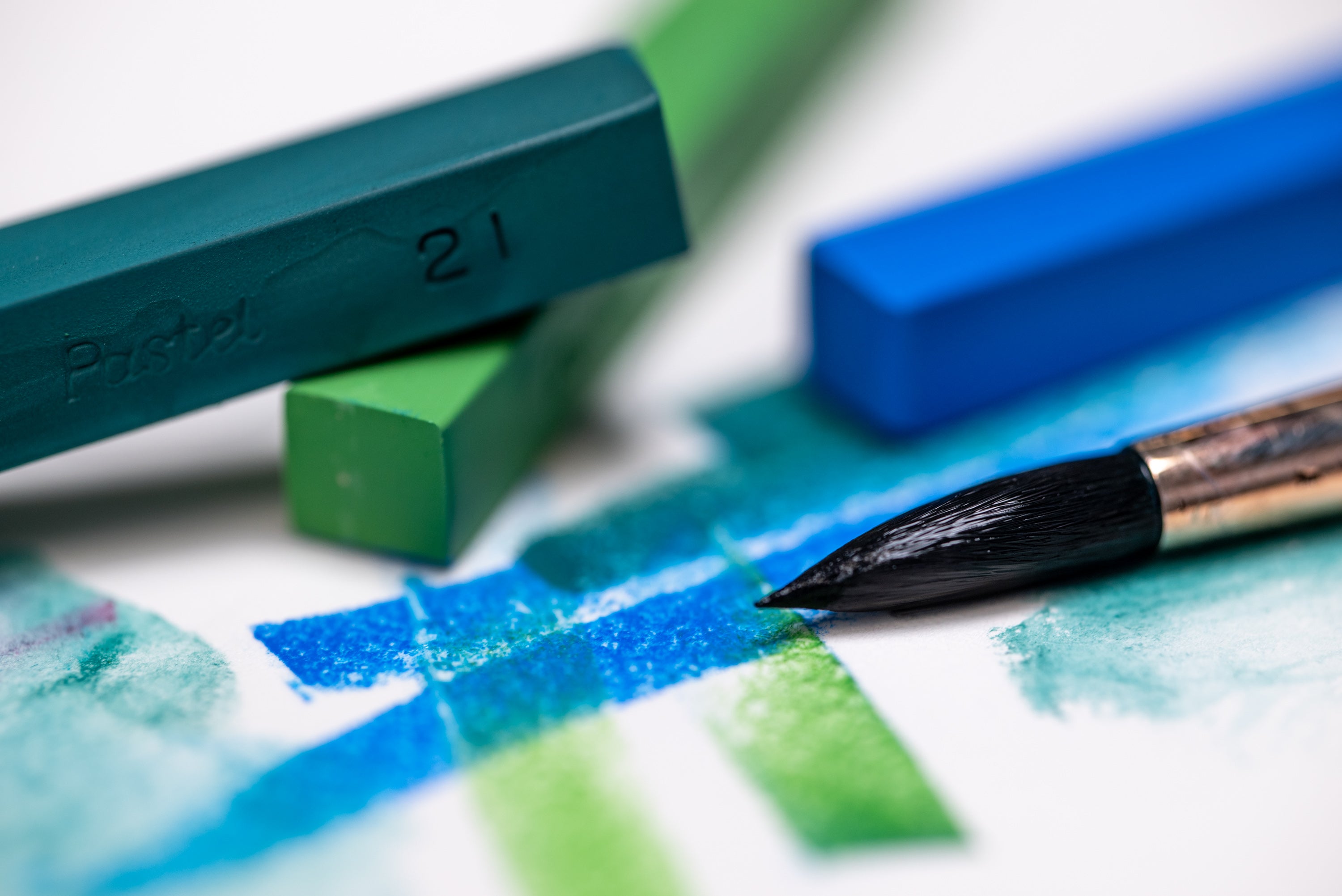 Pastels and Charcoal