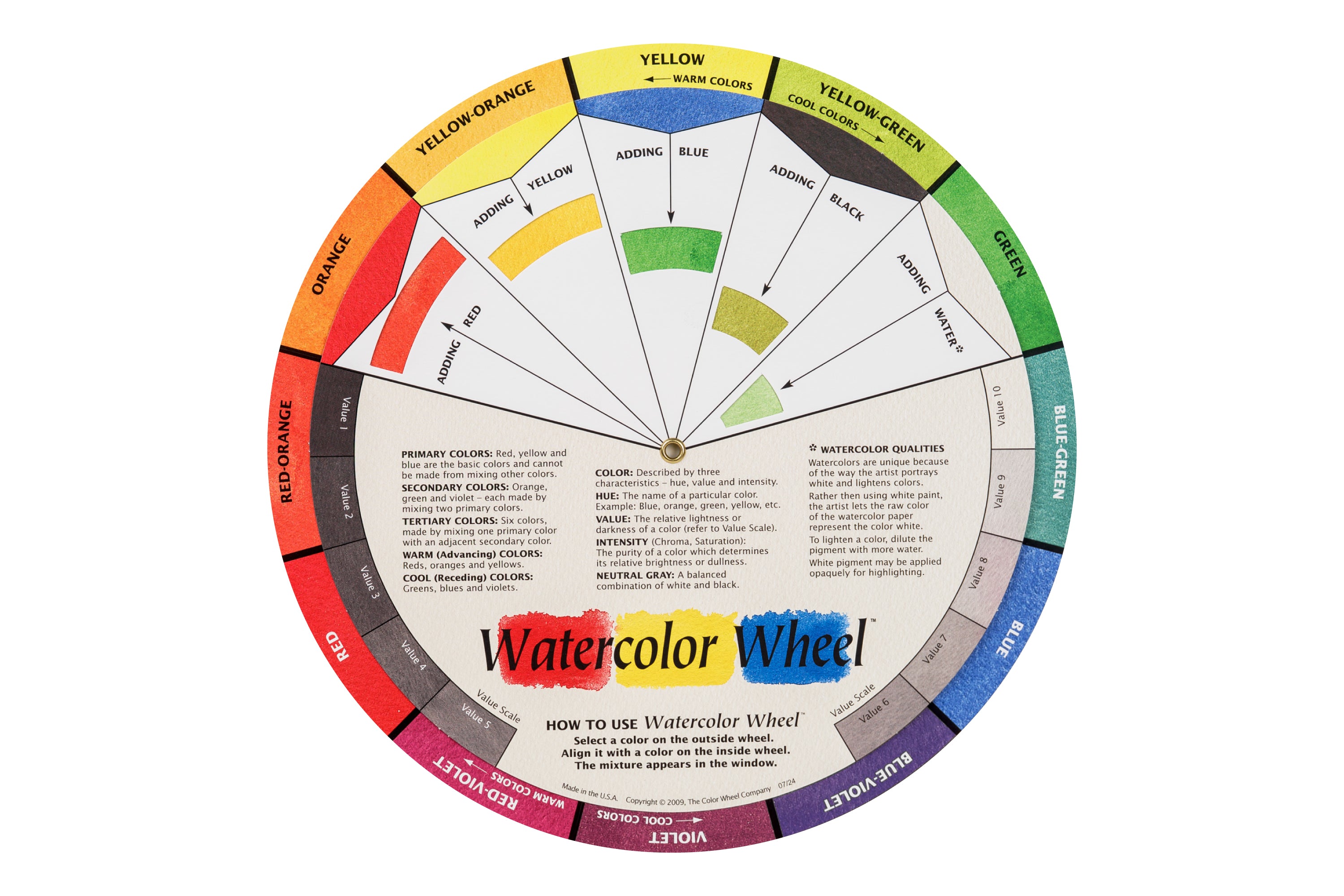 Watercolor Wheel