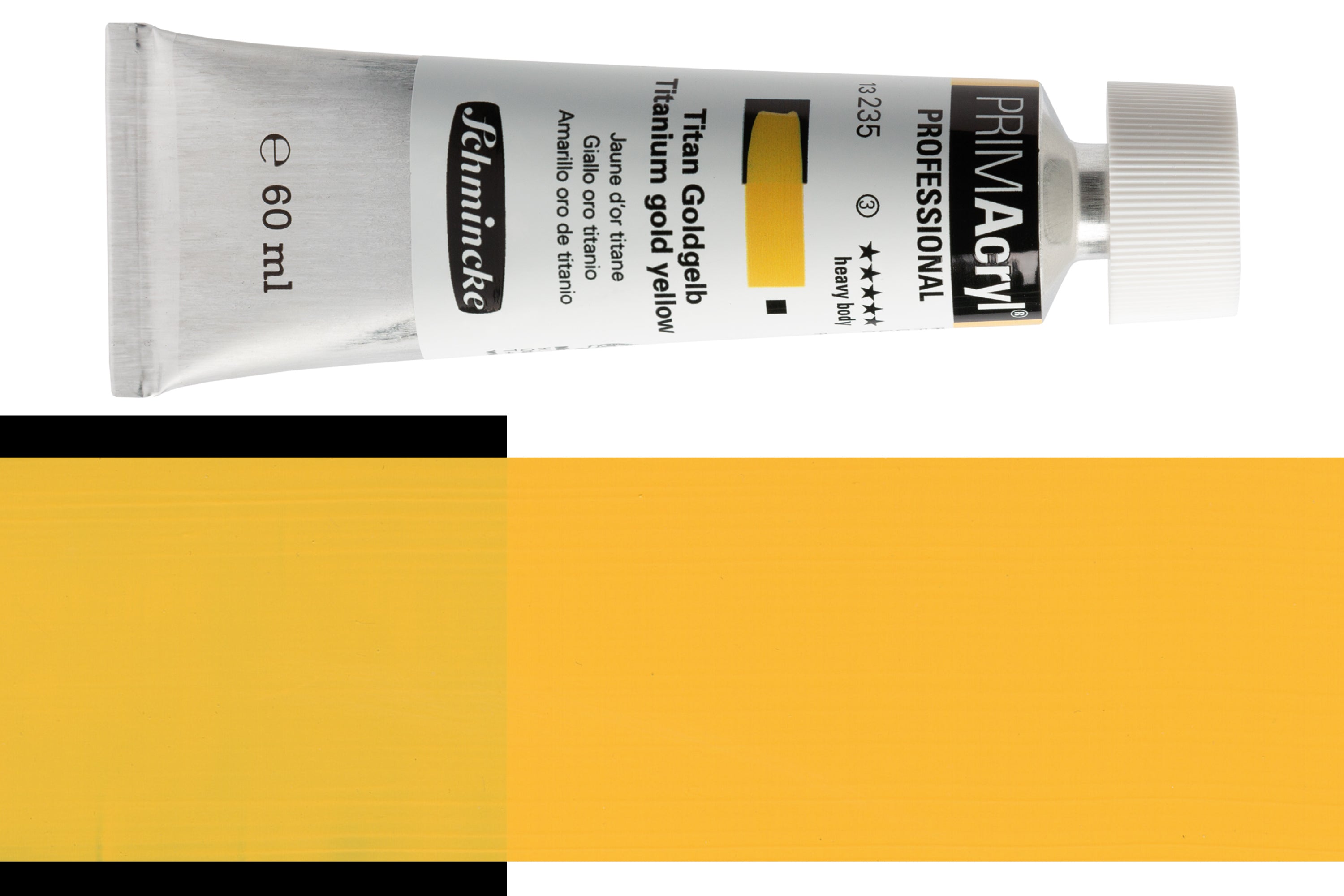 PRIMAcryl Professional Acrylic, #235 Titanium Gold Yellow