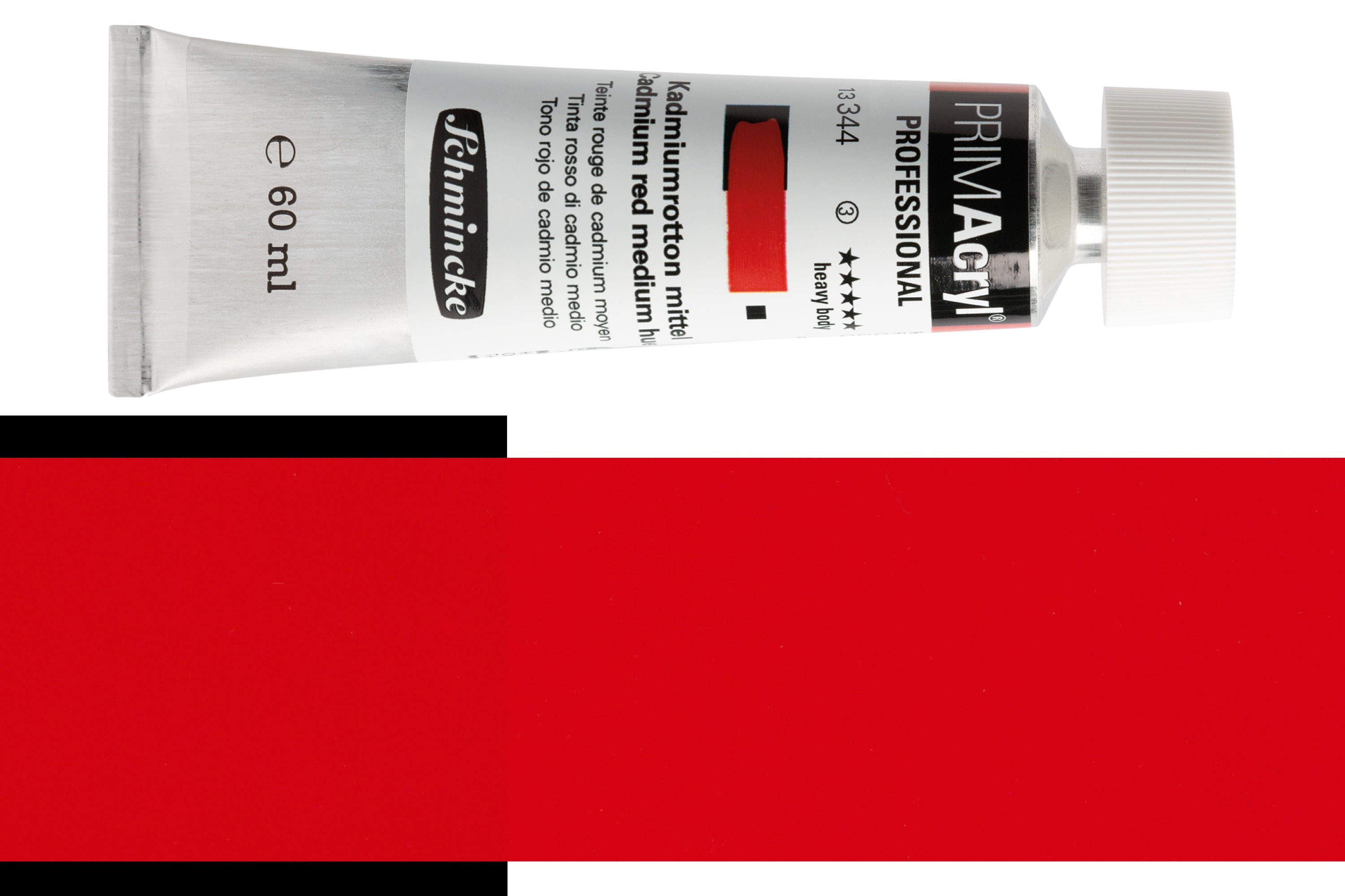 PRIMAcryl Professional Acrylic, #344 Cadmium Red Medium Hue