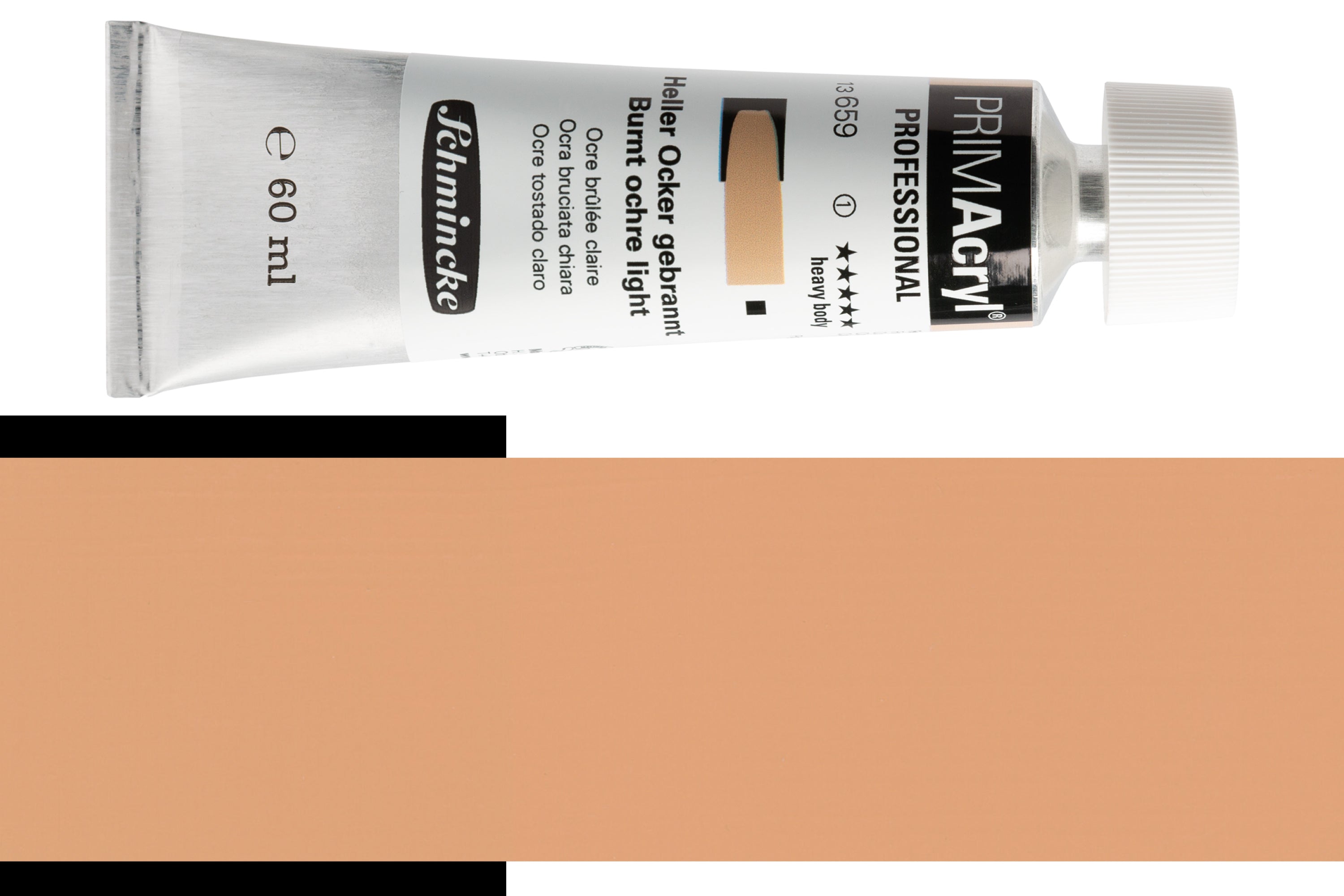PRIMAcryl Professional Acrylic, #659 Burnt Ochre Light