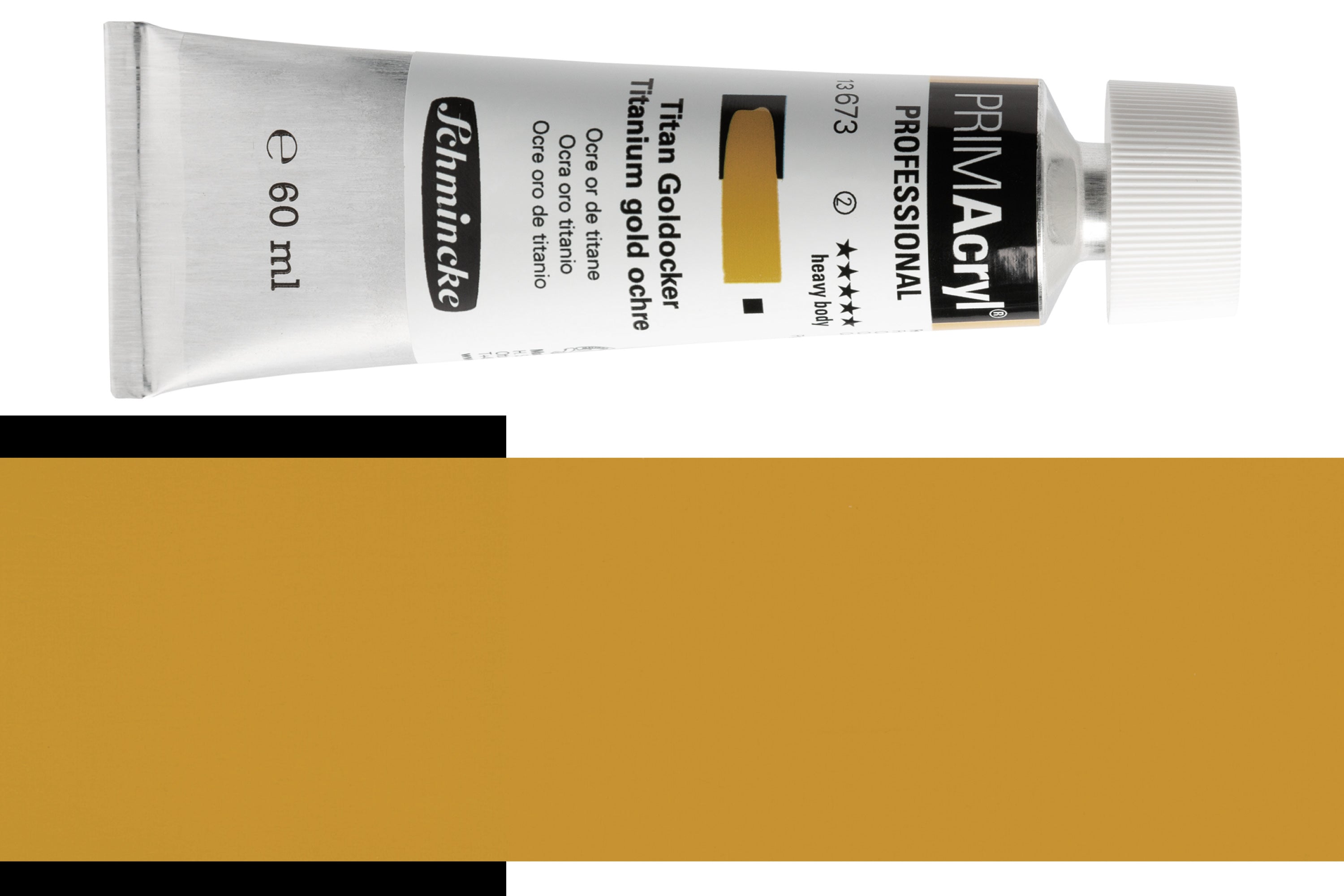 PRIMAcryl Professional Acrylic, #673 Titanium Gold Ochre