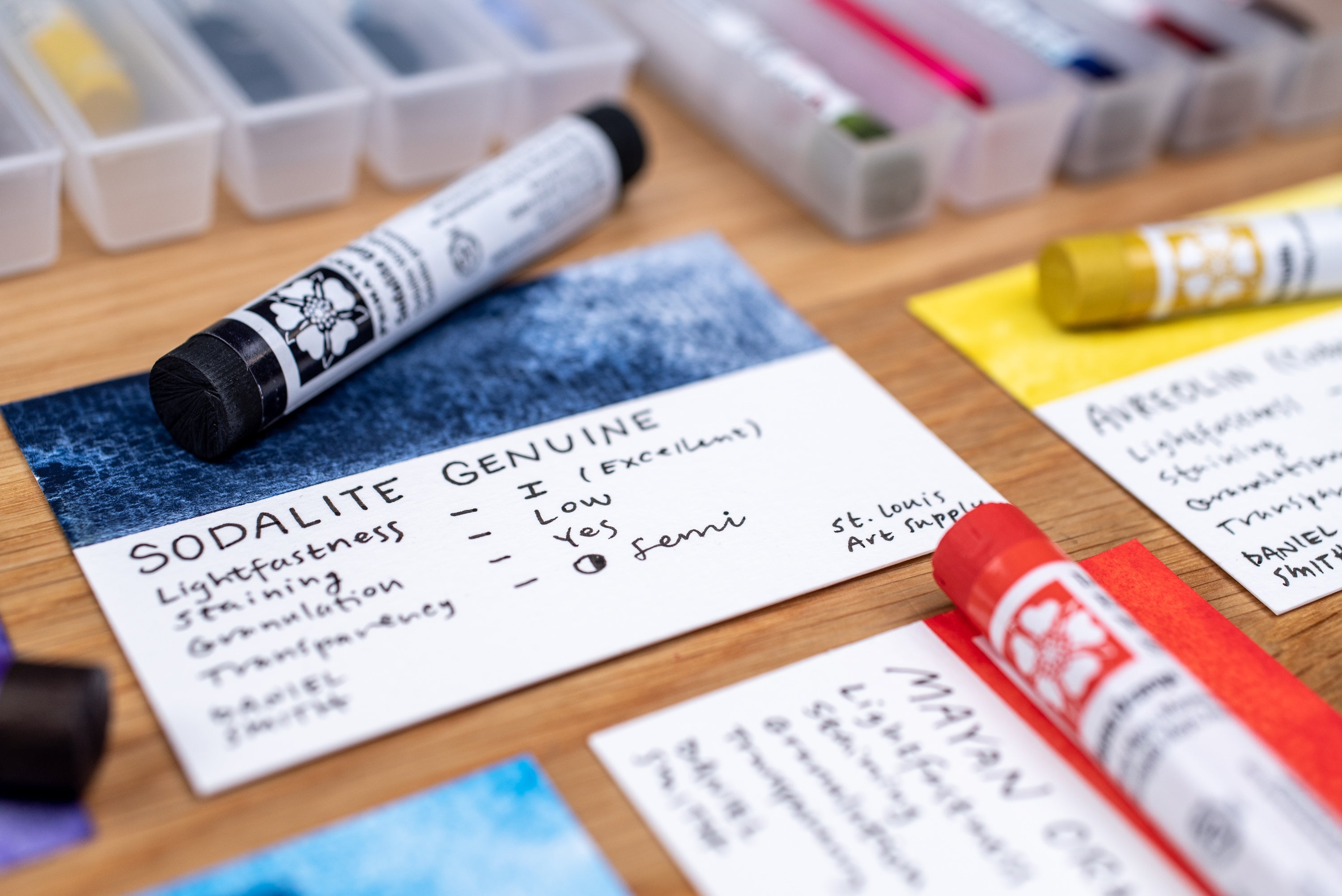 Extra Fine Watercolor Sticks, Carbazole Violet