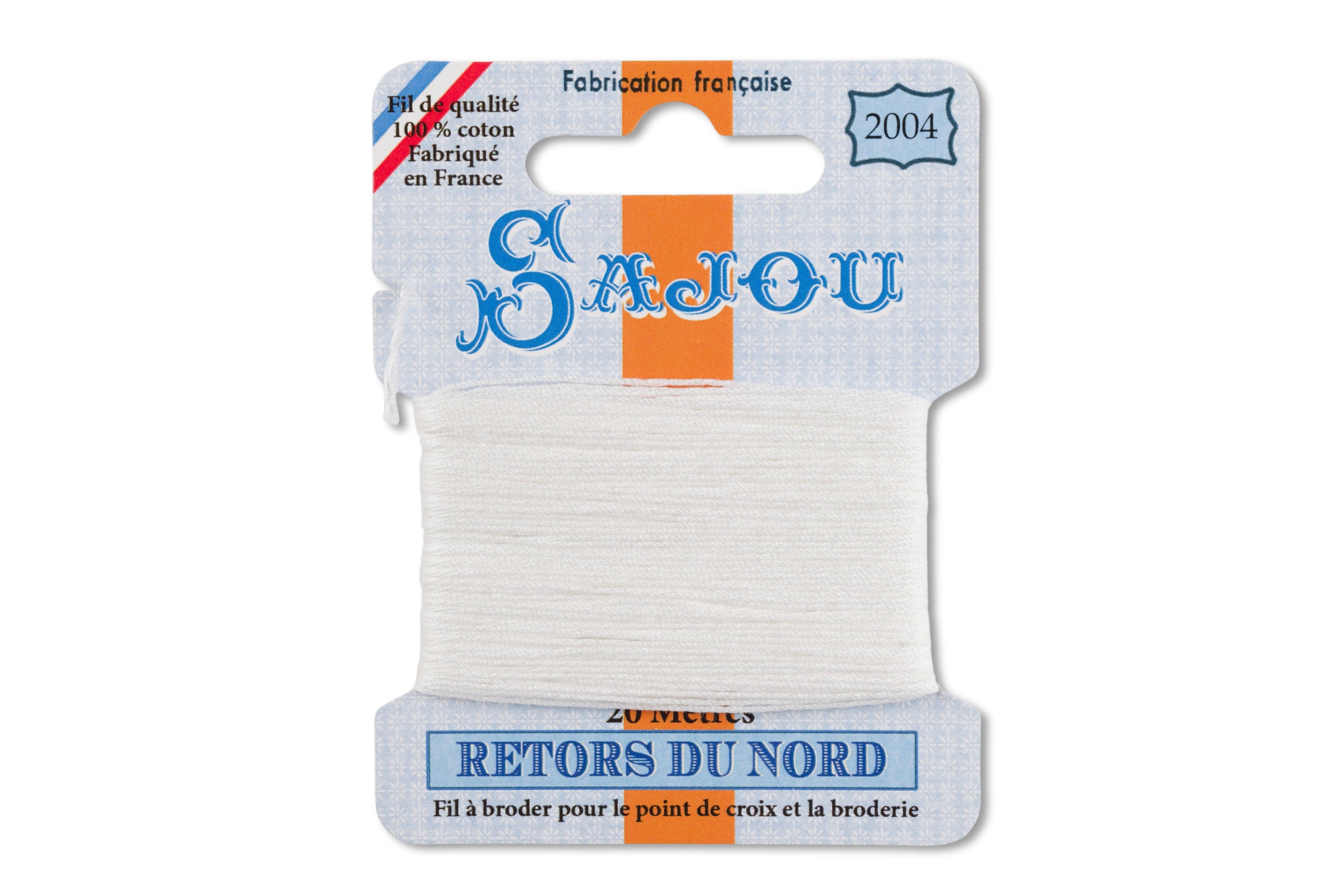 Retors du Nord Embroidery Floss, #2004 Off White