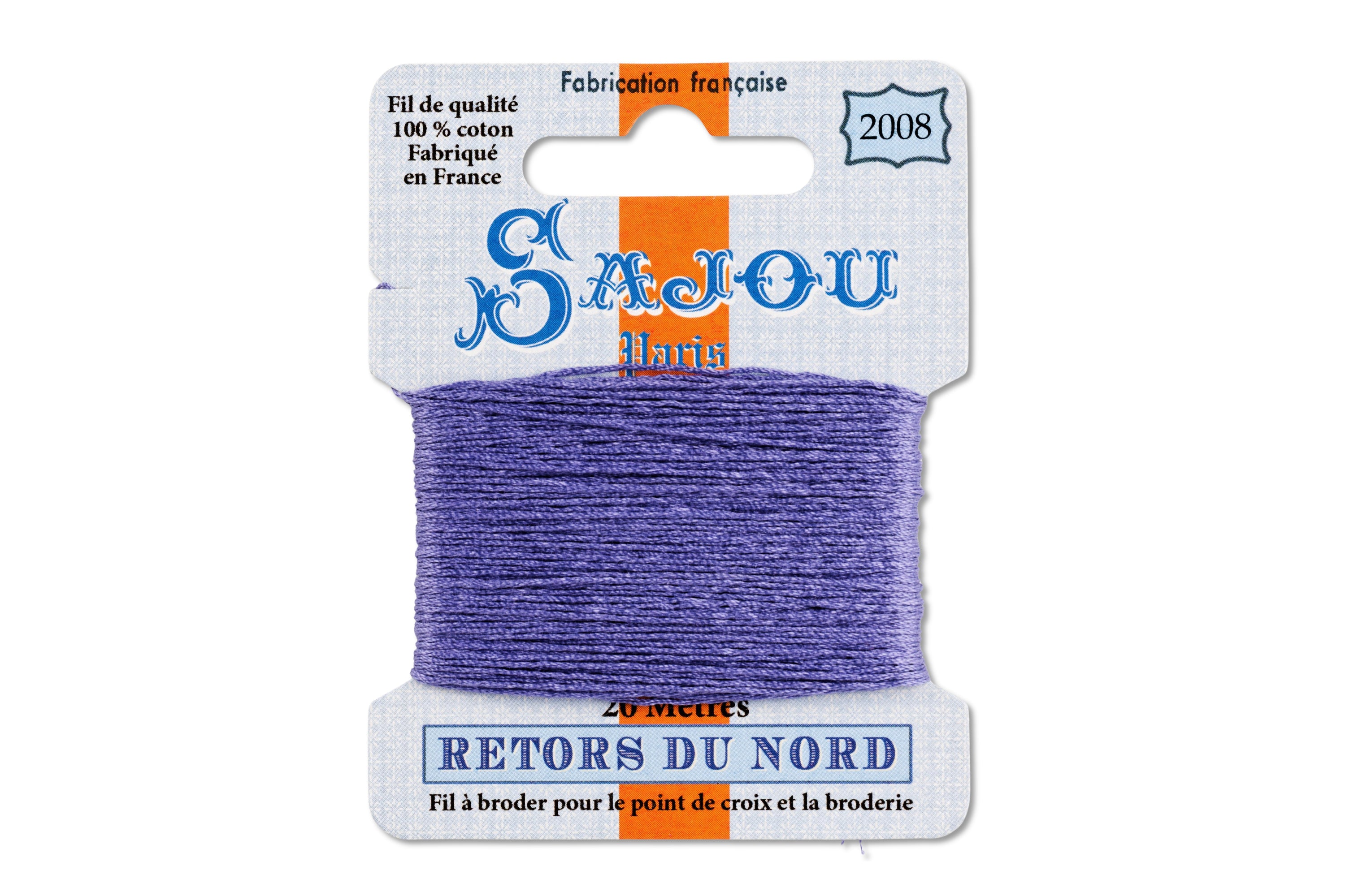 Retors du Nord Embroidery Floss, #2008 Lupin