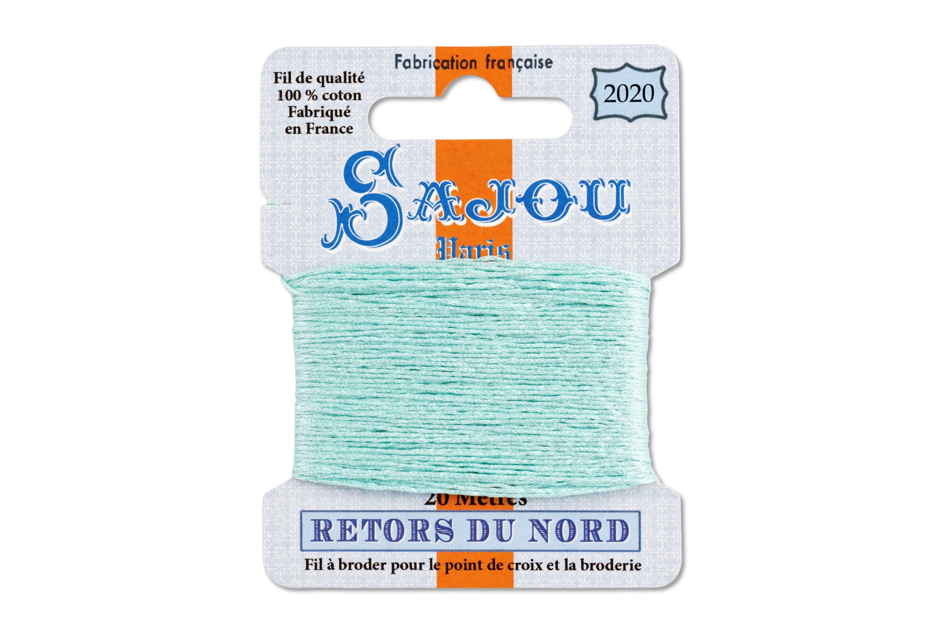 Retors du Nord Embroidery Floss, #2020 Water