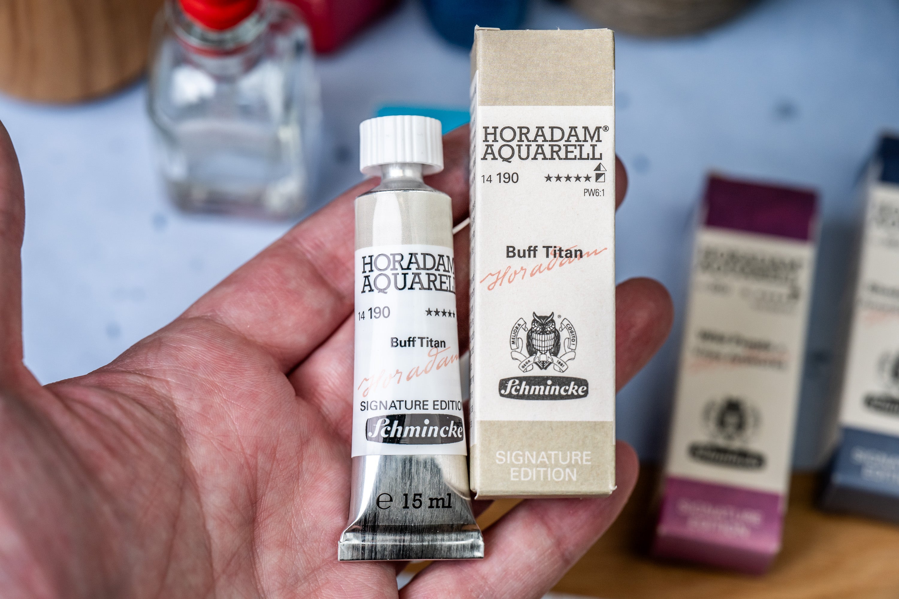 Schmincke Horadam Watercolors, Buff Titanium (Signature Edition)