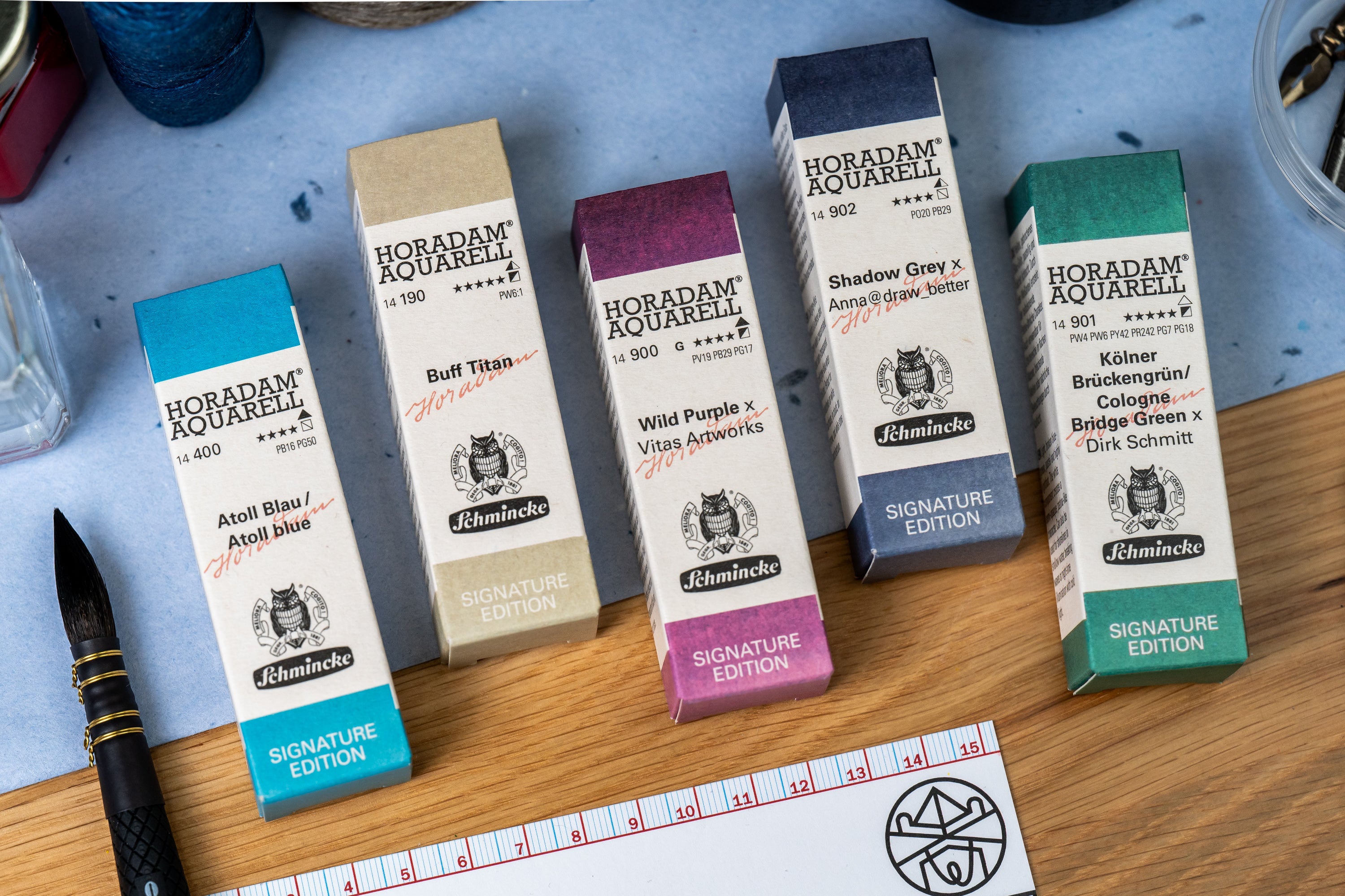 Schmincke Horadam Watercolors, Buff Titanium (Signature Edition)