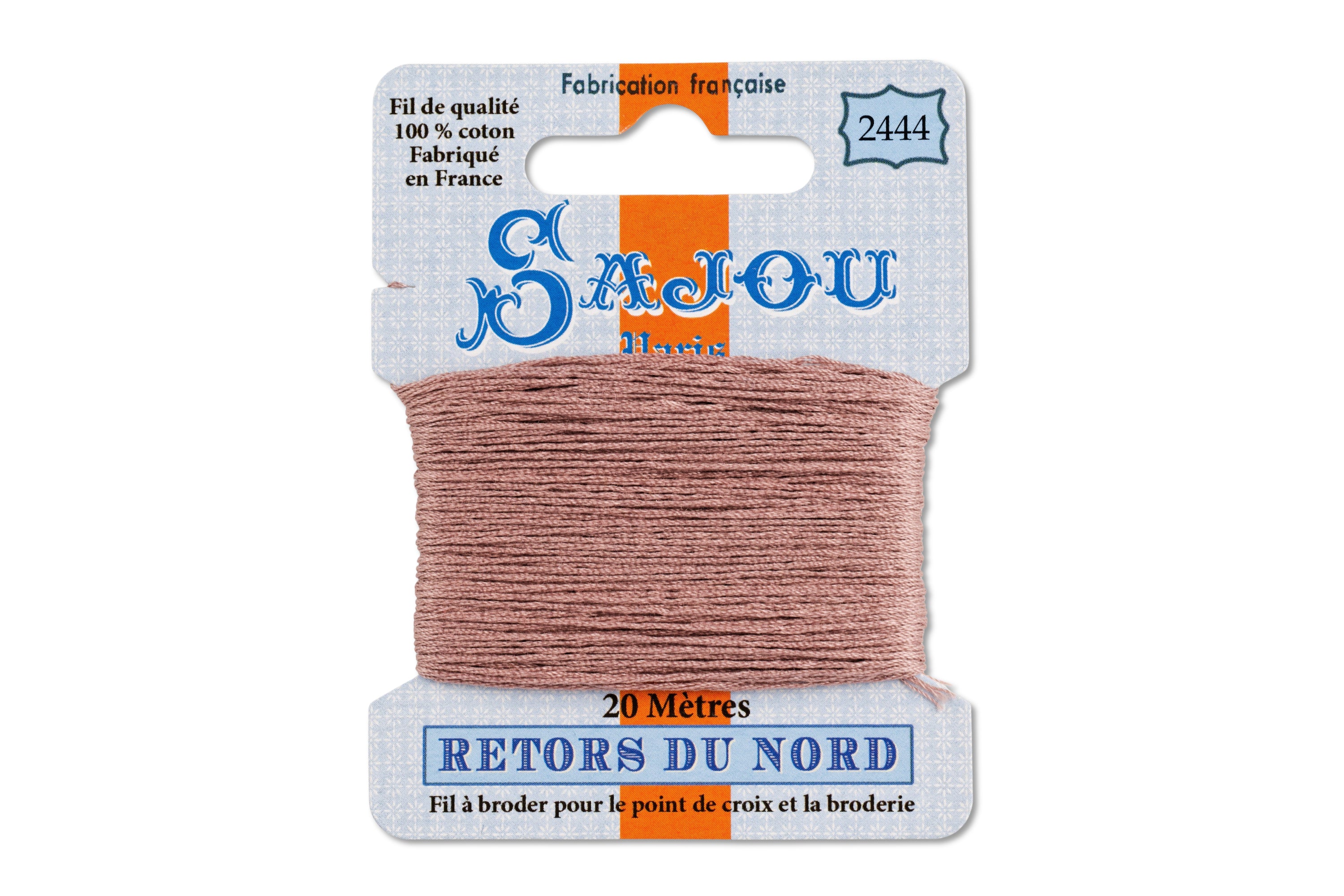 Retors du Nord Embroidery Floss, #2444 Oatmeal
