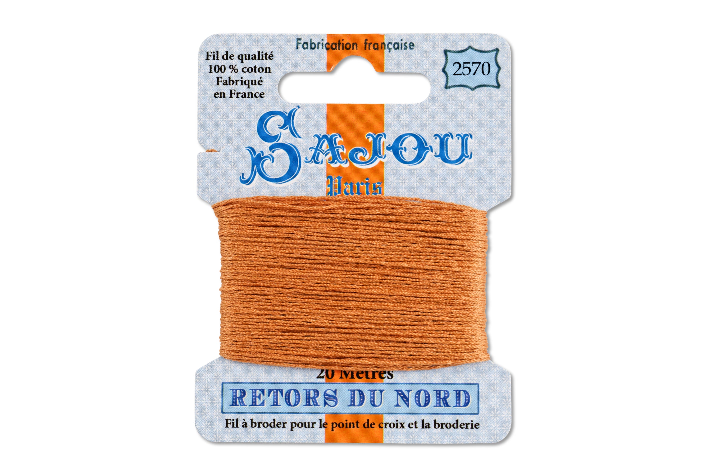 Retors du Nord Embroidery Floss, #2570 Honey