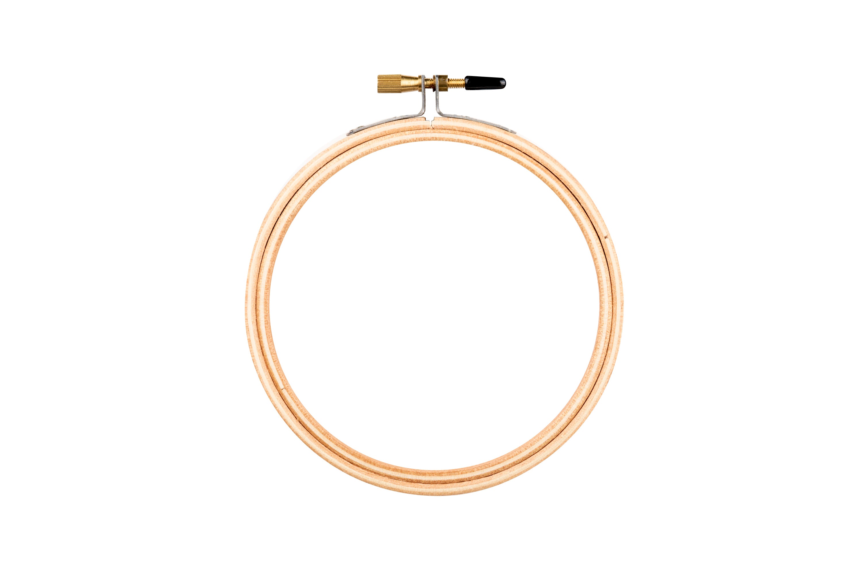 Wood/Brass Embroidery Hoop