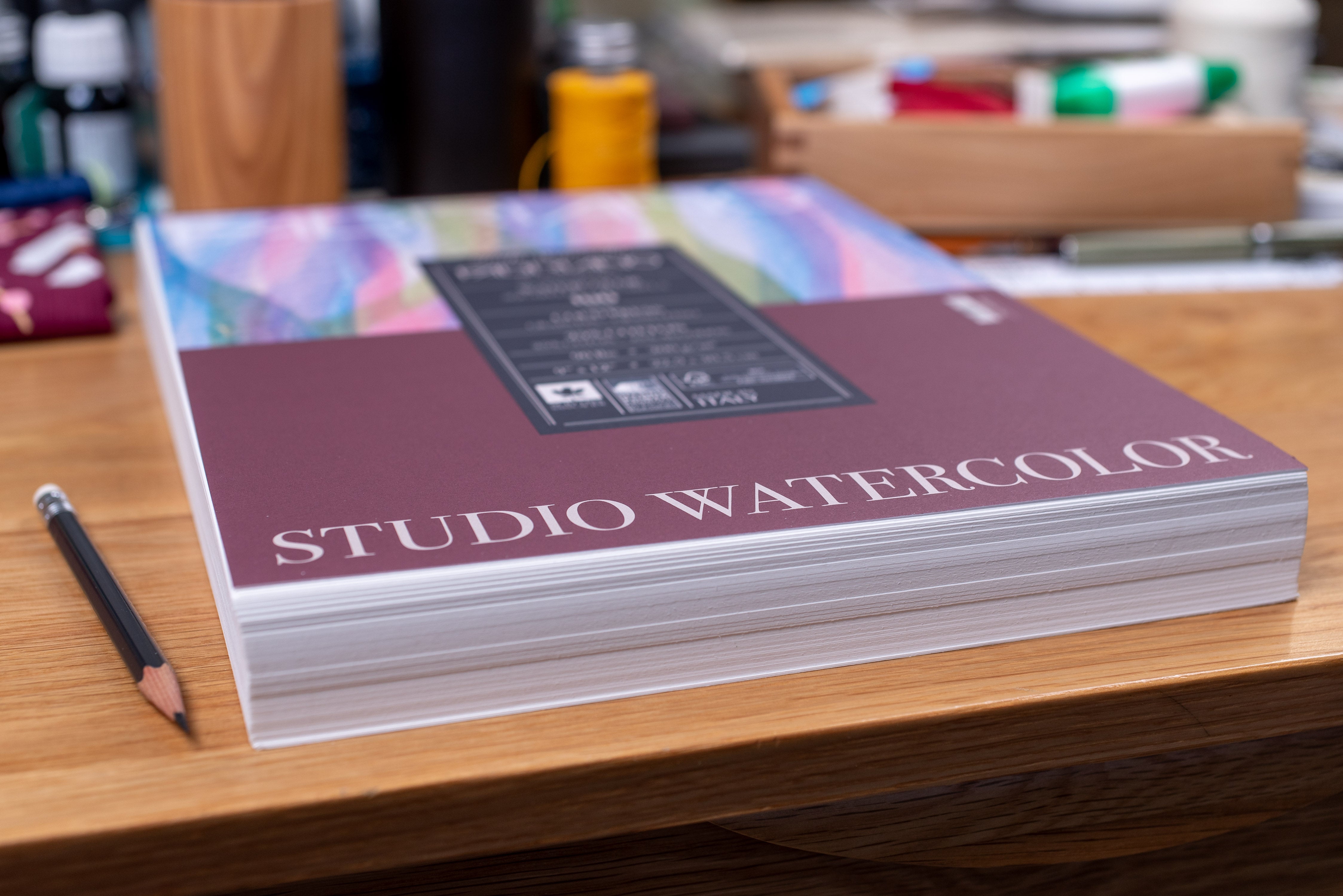 Fabriano Studio Watercolor Paper, 90#, 100 Sheet Pack