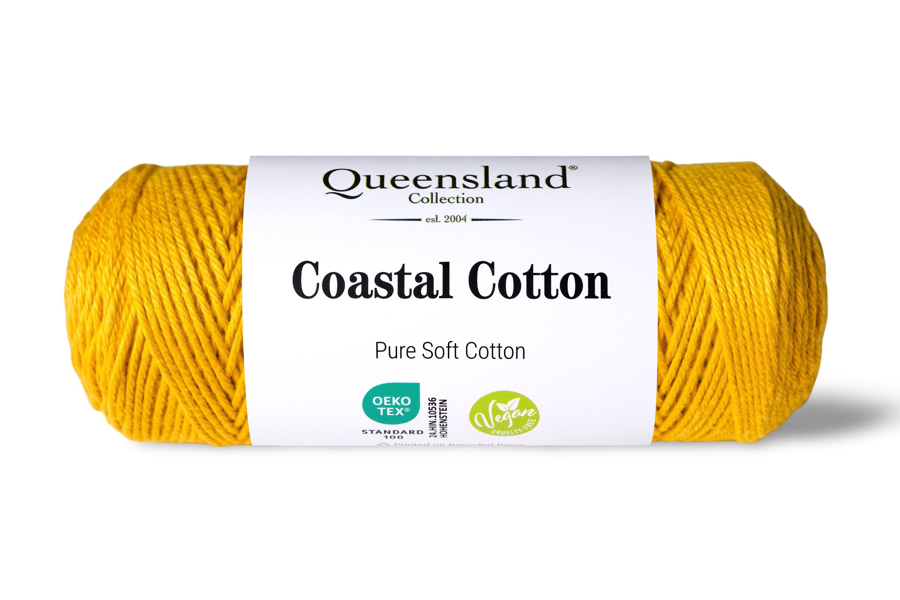 Coastal 100% Cotton Yarn, #1006 Goldenrod