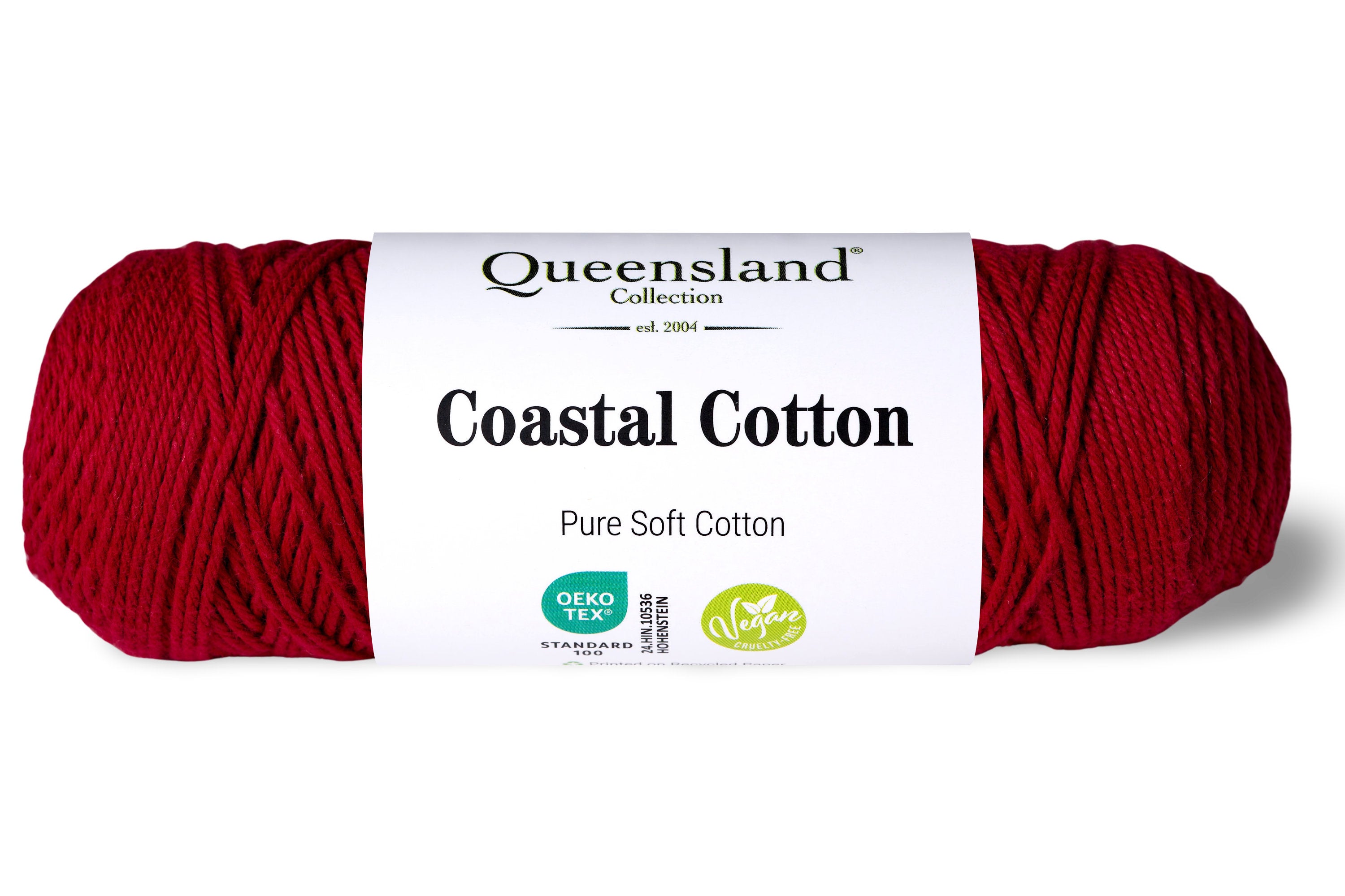 Coastal 100% Cotton Yarn, #1030 Garnet – St. Louis Art Supply