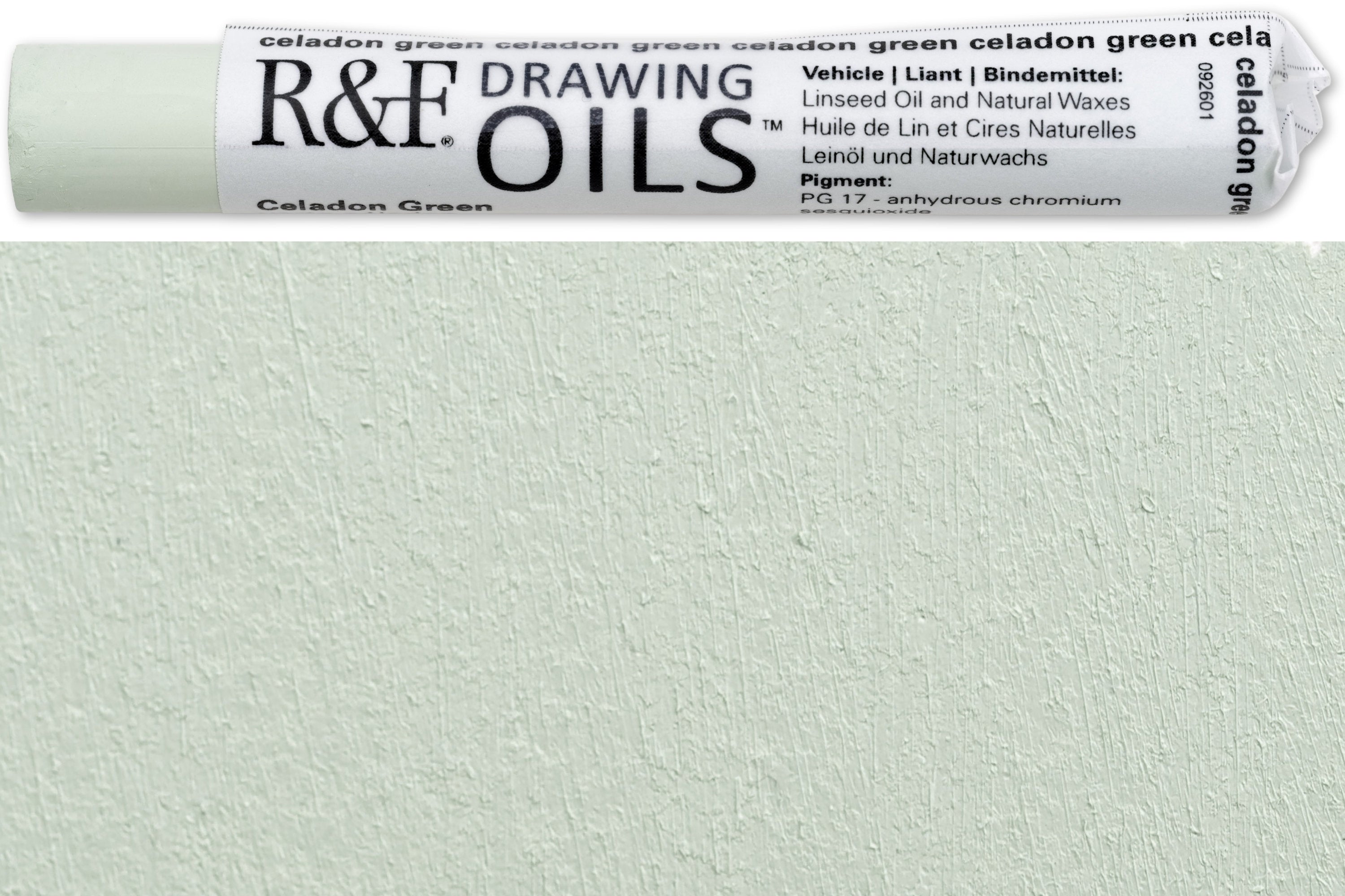 R&F Drawing Oils #3107, Celadon Green