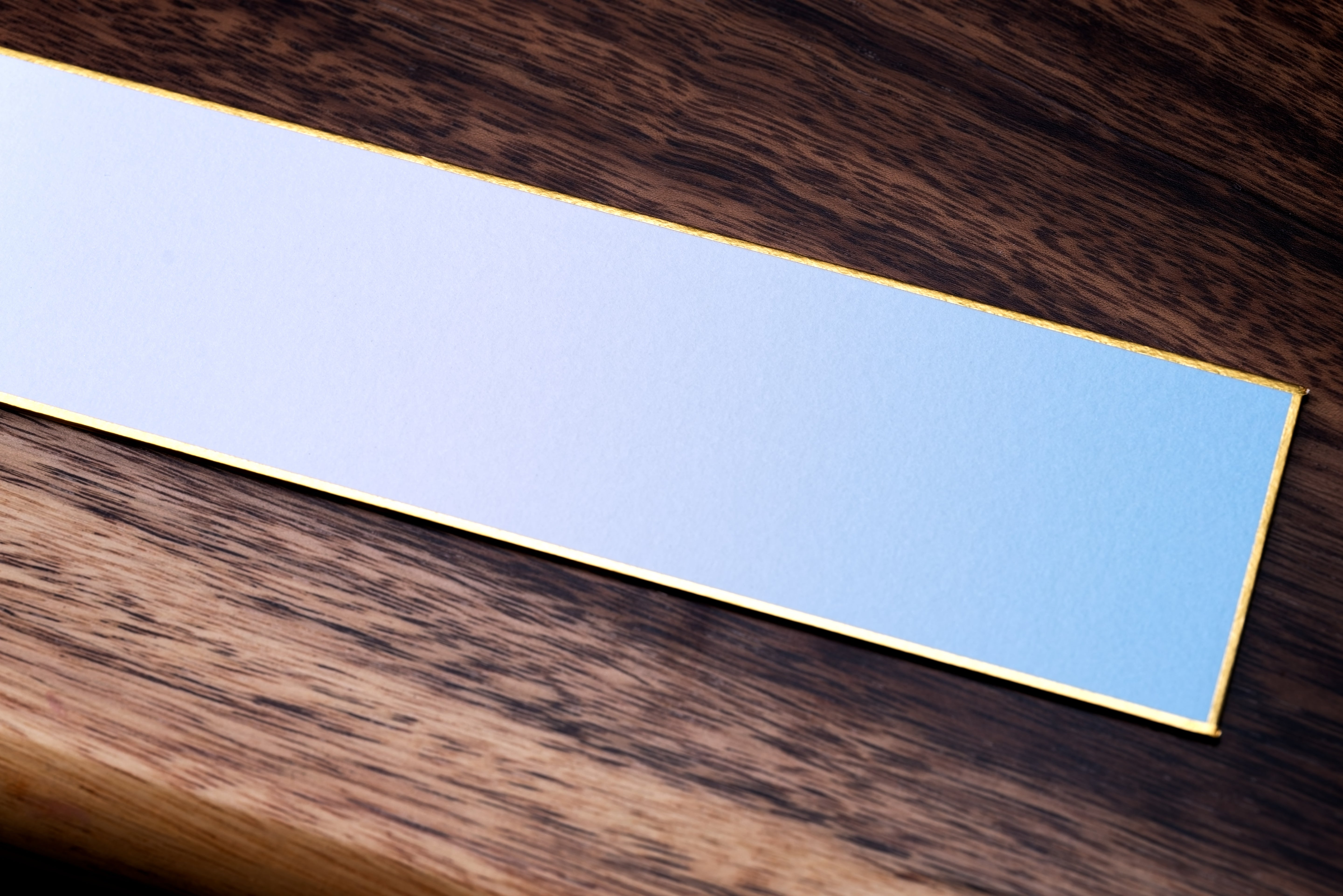 Long Shikishi Boards, Blue Gradient, Set of 3