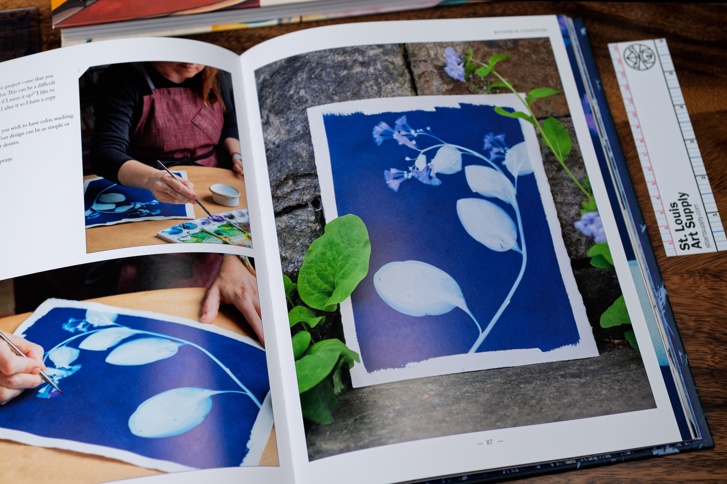 Botanical Cyanotype
