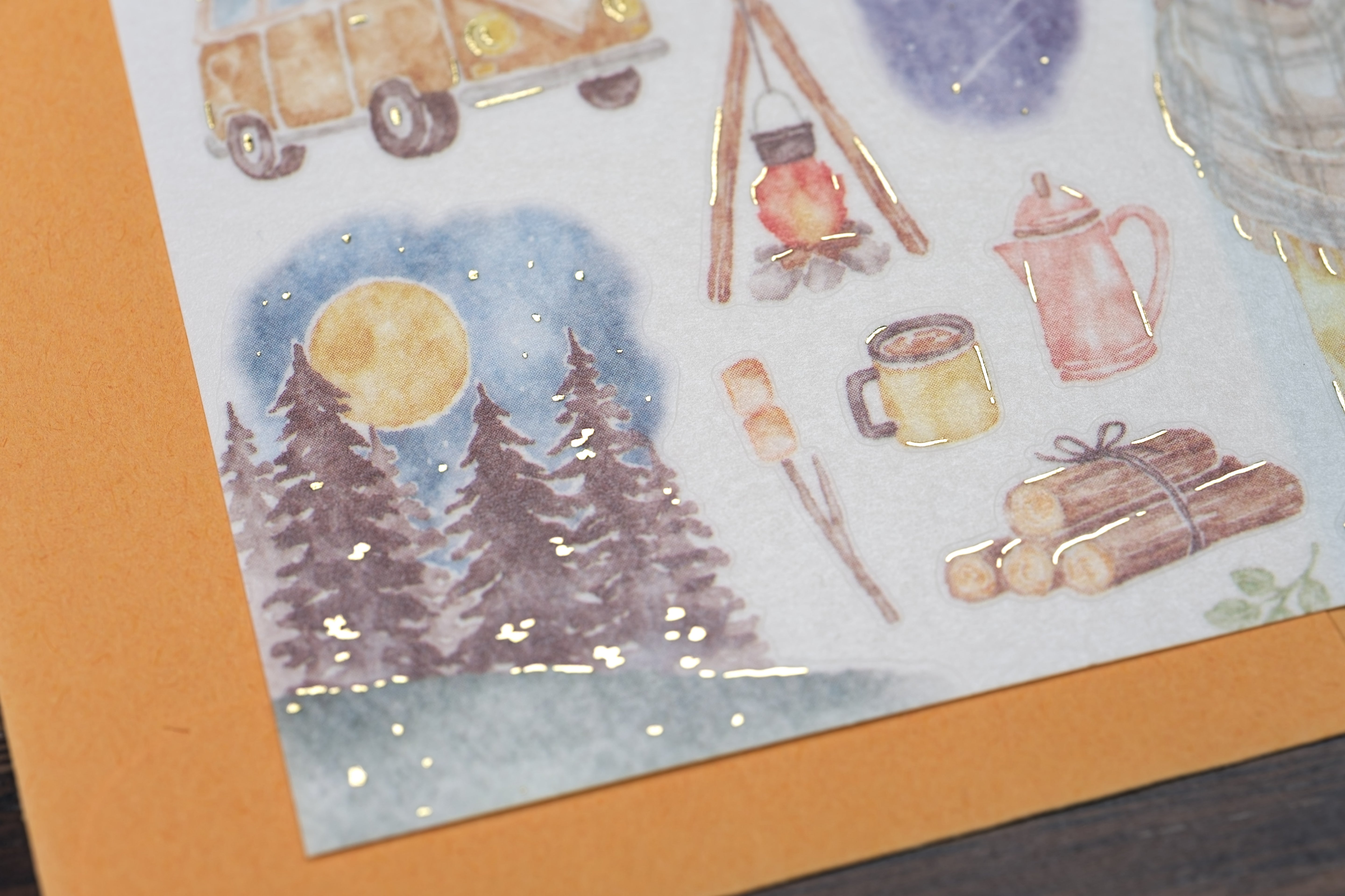 Stargazing Washi Sticker Sheet