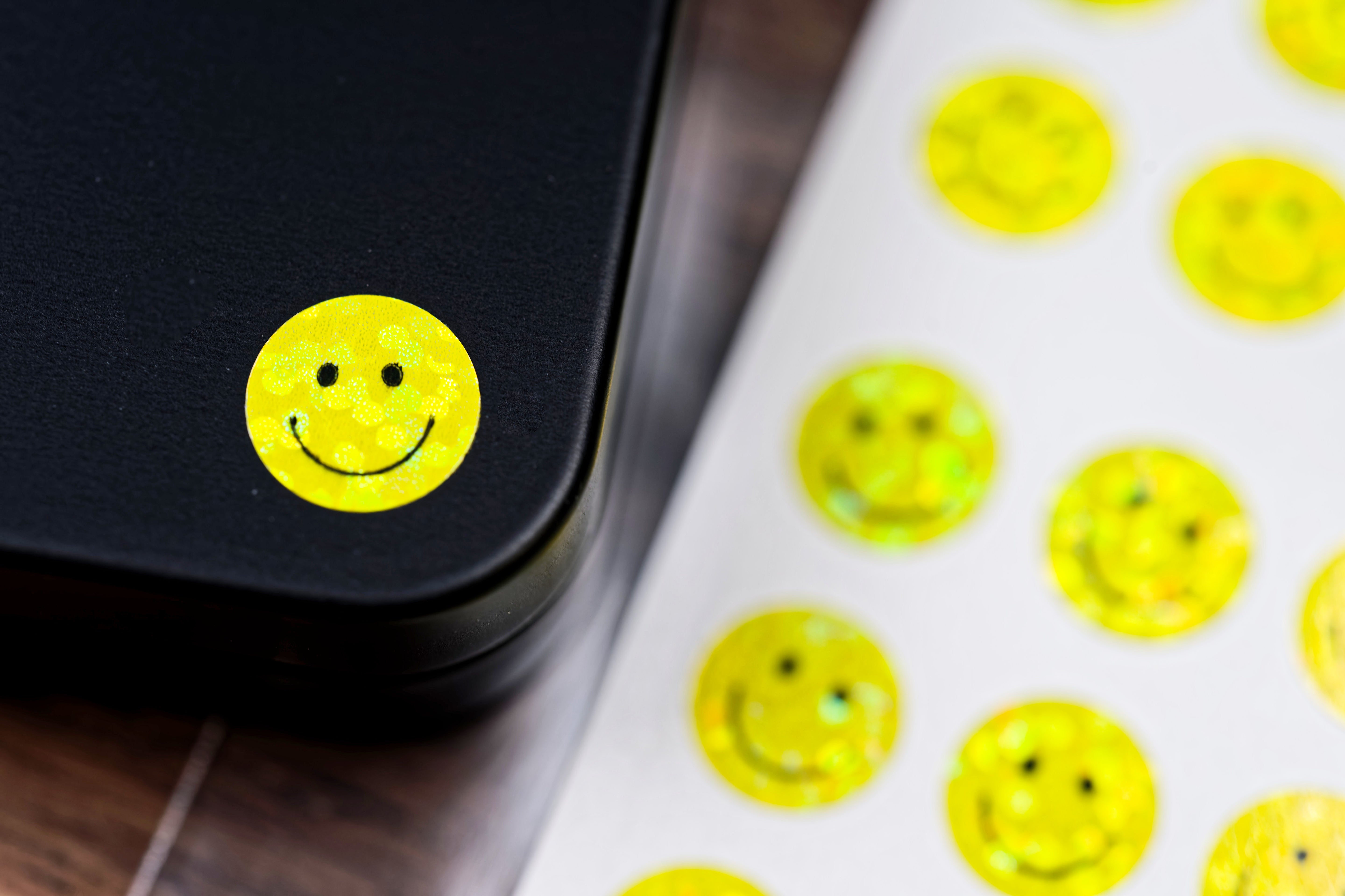 Shiny Smilies Sticker Sheet