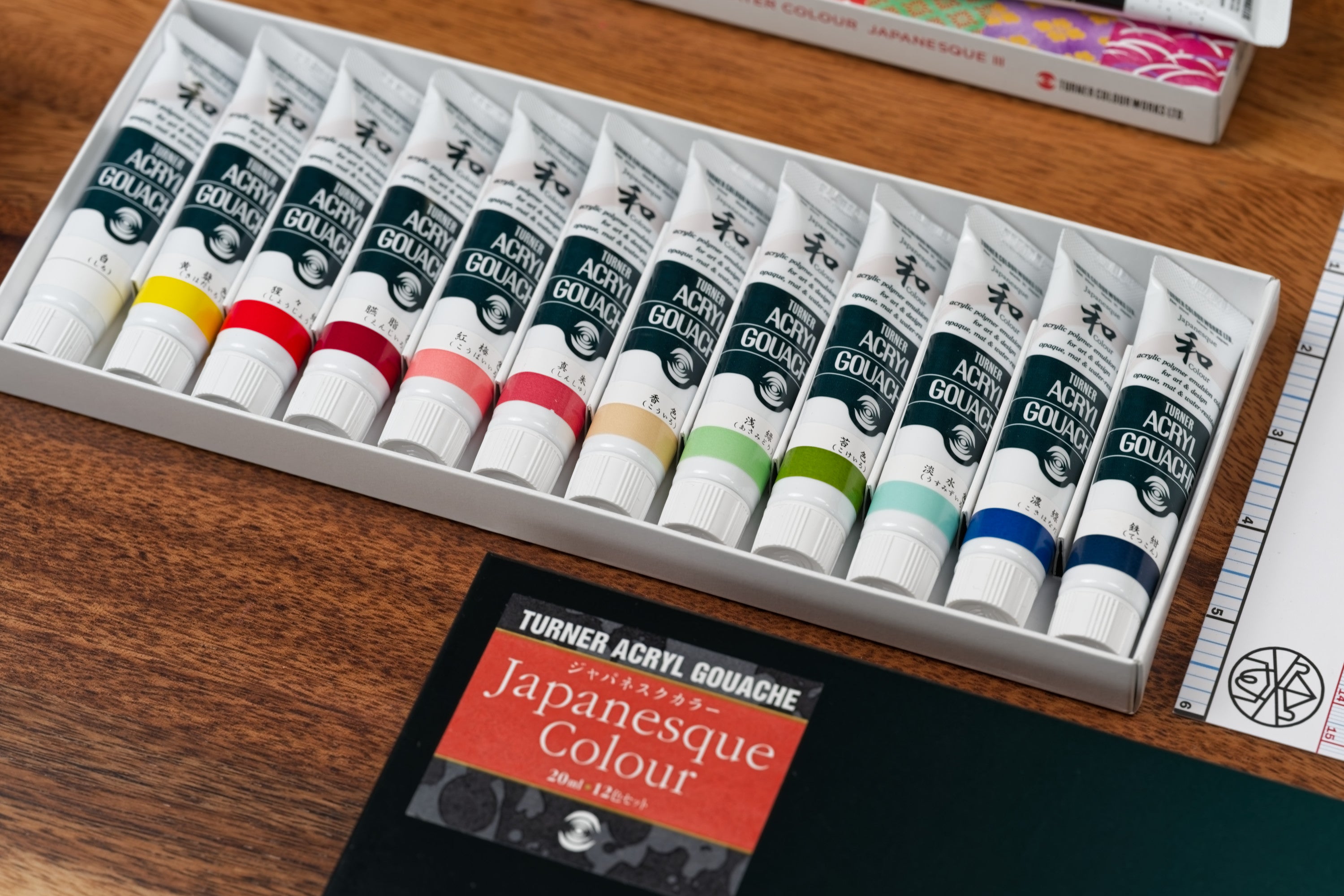 Turner Acryl Gouache, Japanesque Set of 12