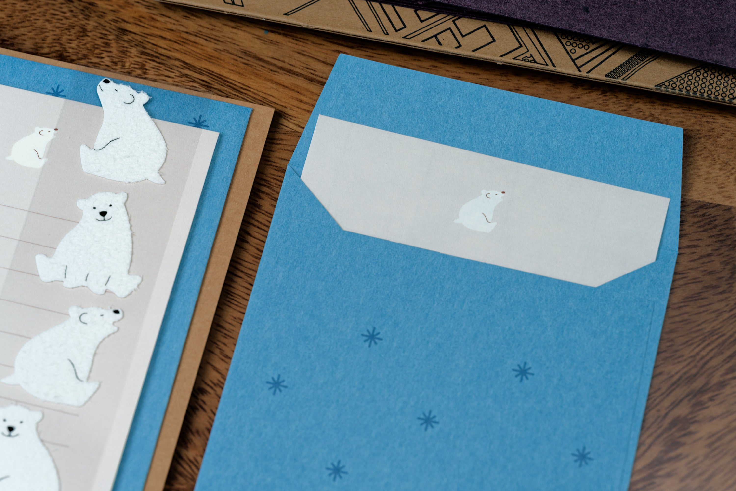 Fuzzy Bear Letter Set