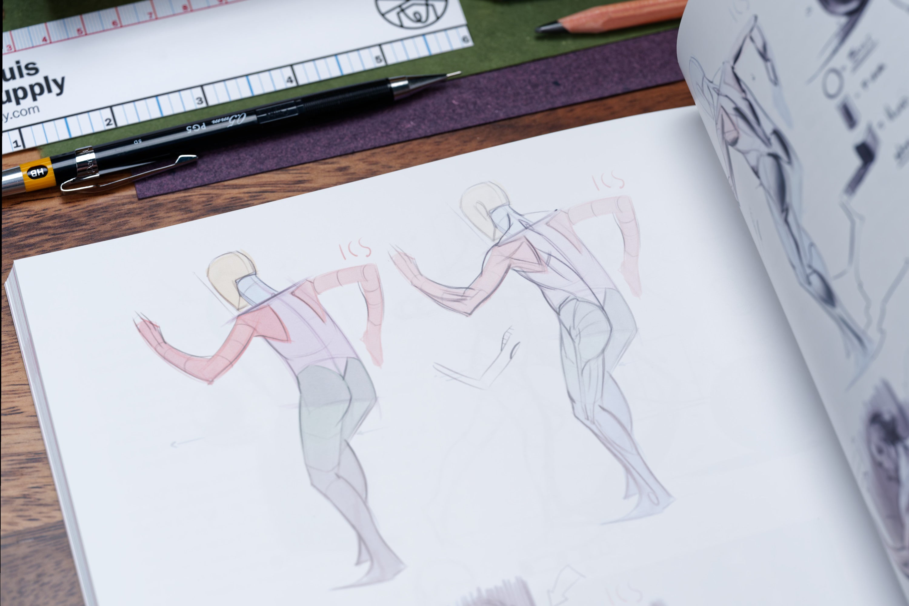 Gesture Drawing: Dynamic Movement and Form