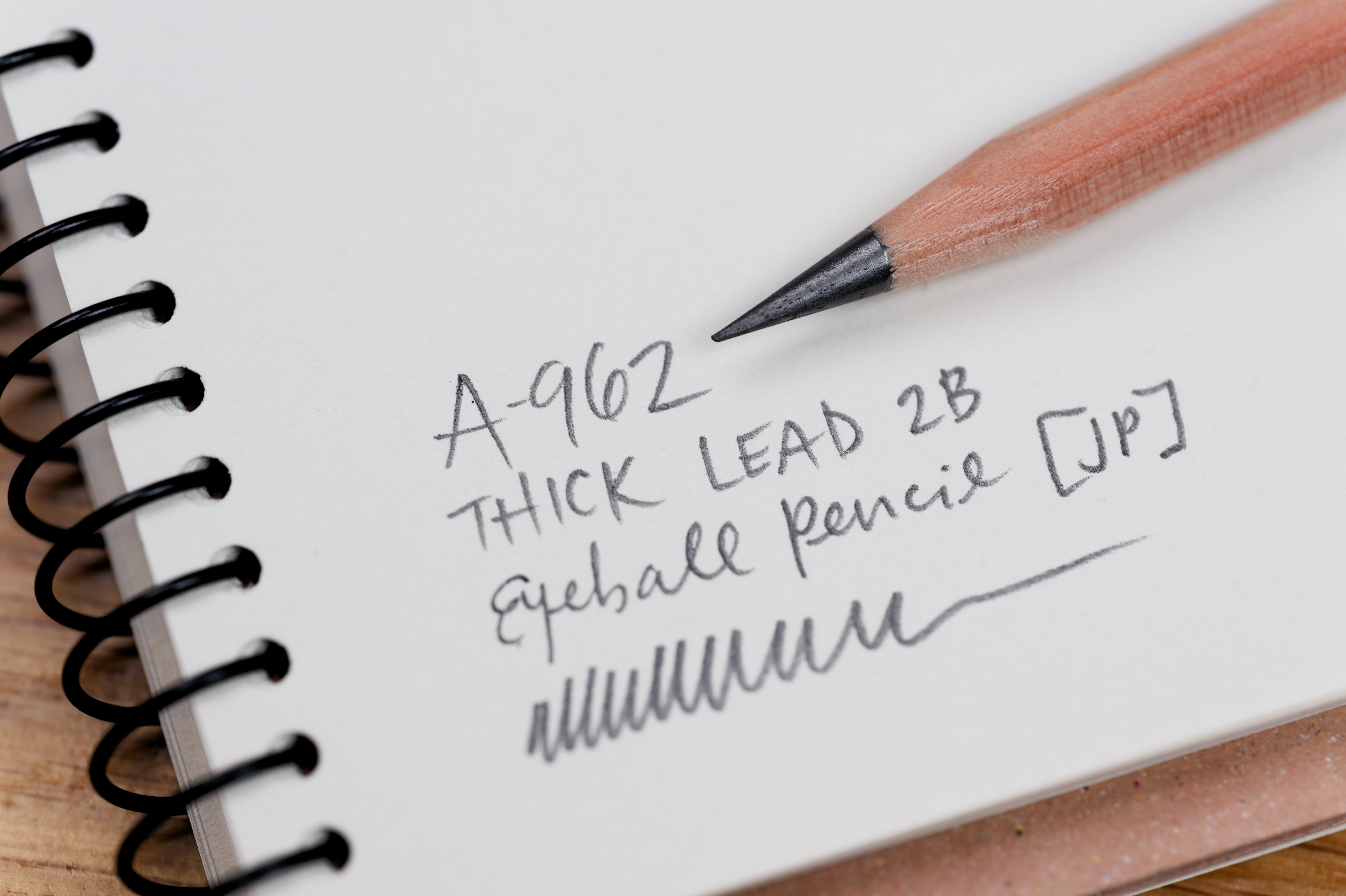 Cedar Calligraphy Pencils, Set of 5