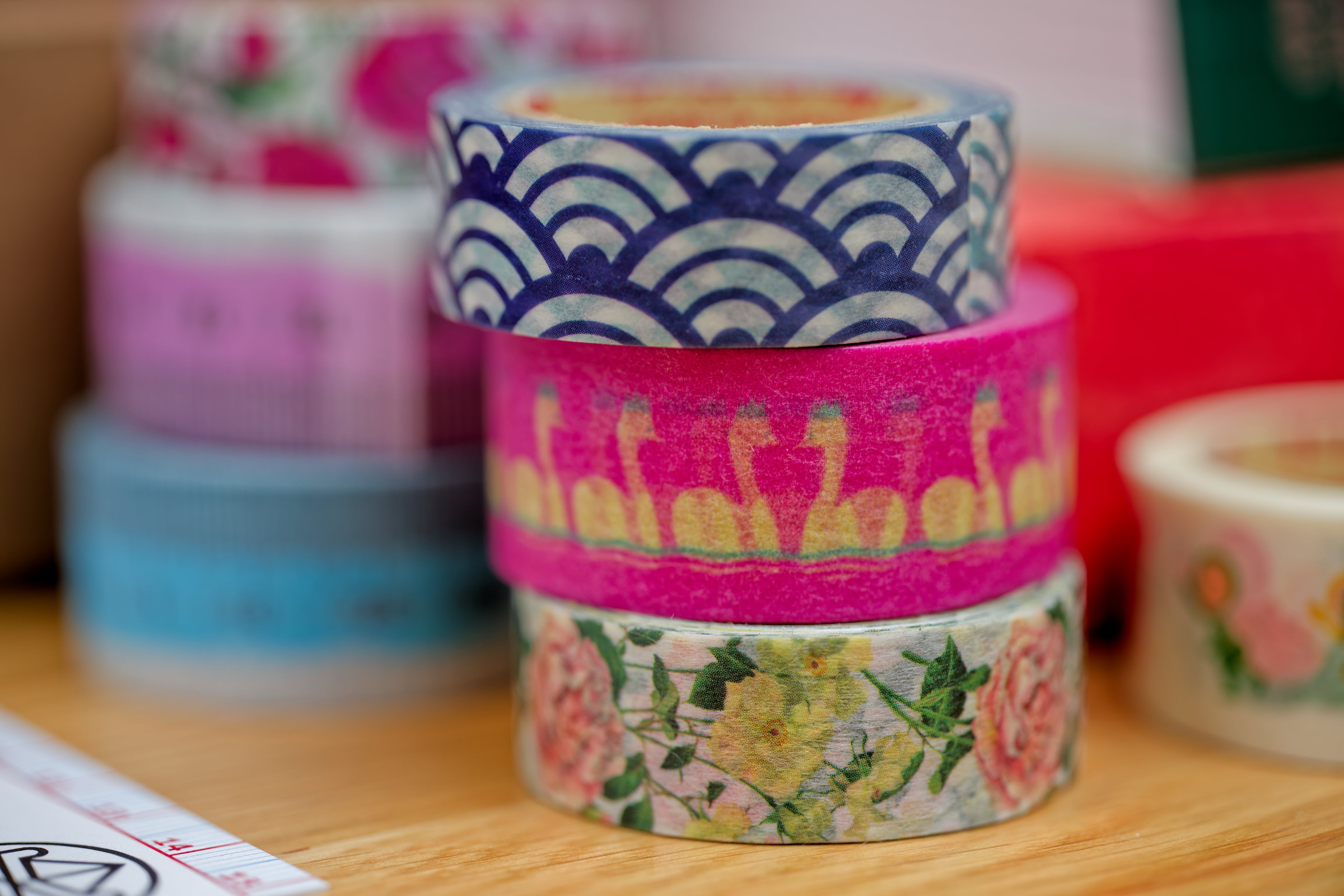 Seigaiha Washi Tape