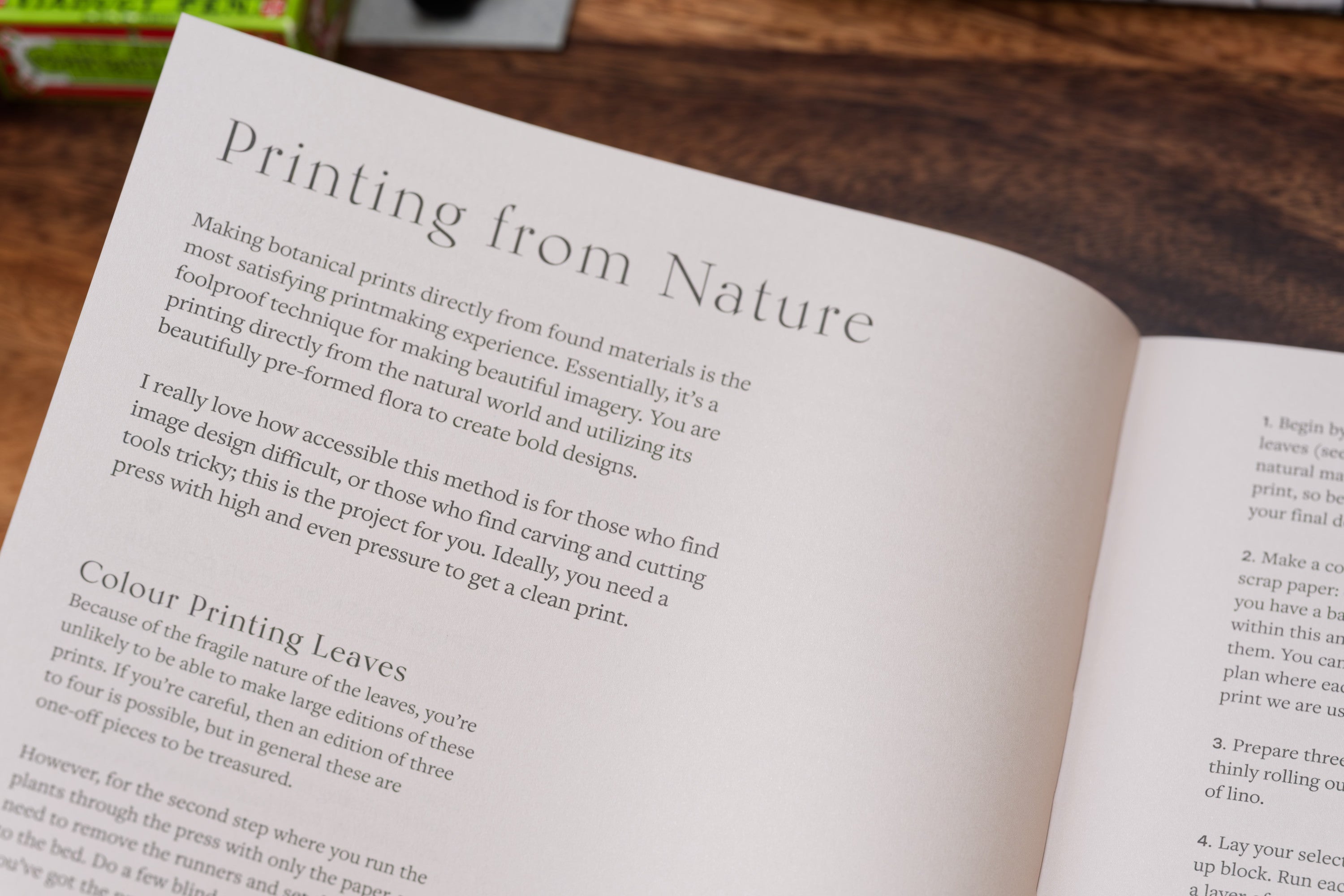 Botanical Block Printing