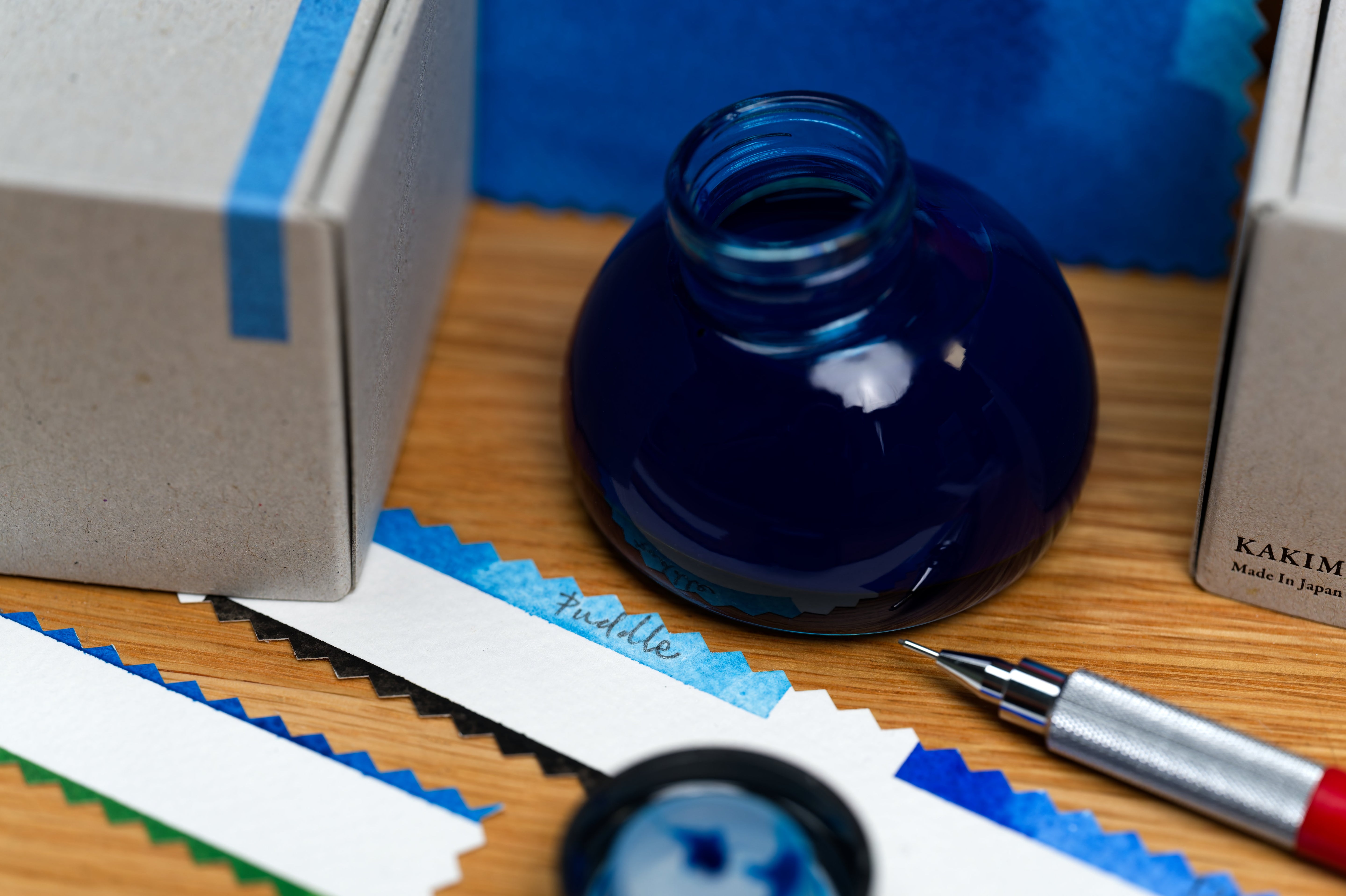 Inkstand 02: Puddle Blue