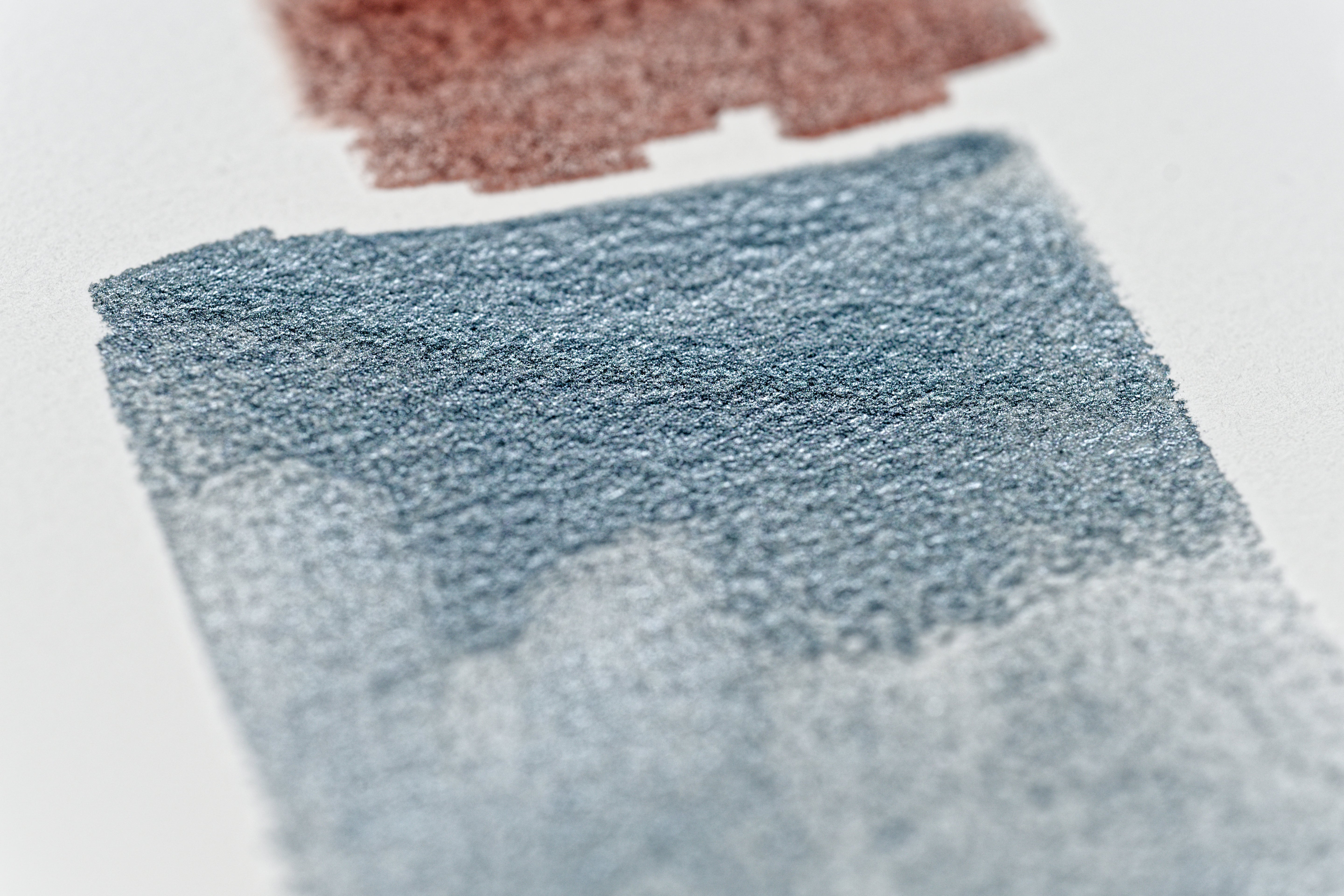 CfM Watercolor Half Pan, Paliochrome Blue Silver