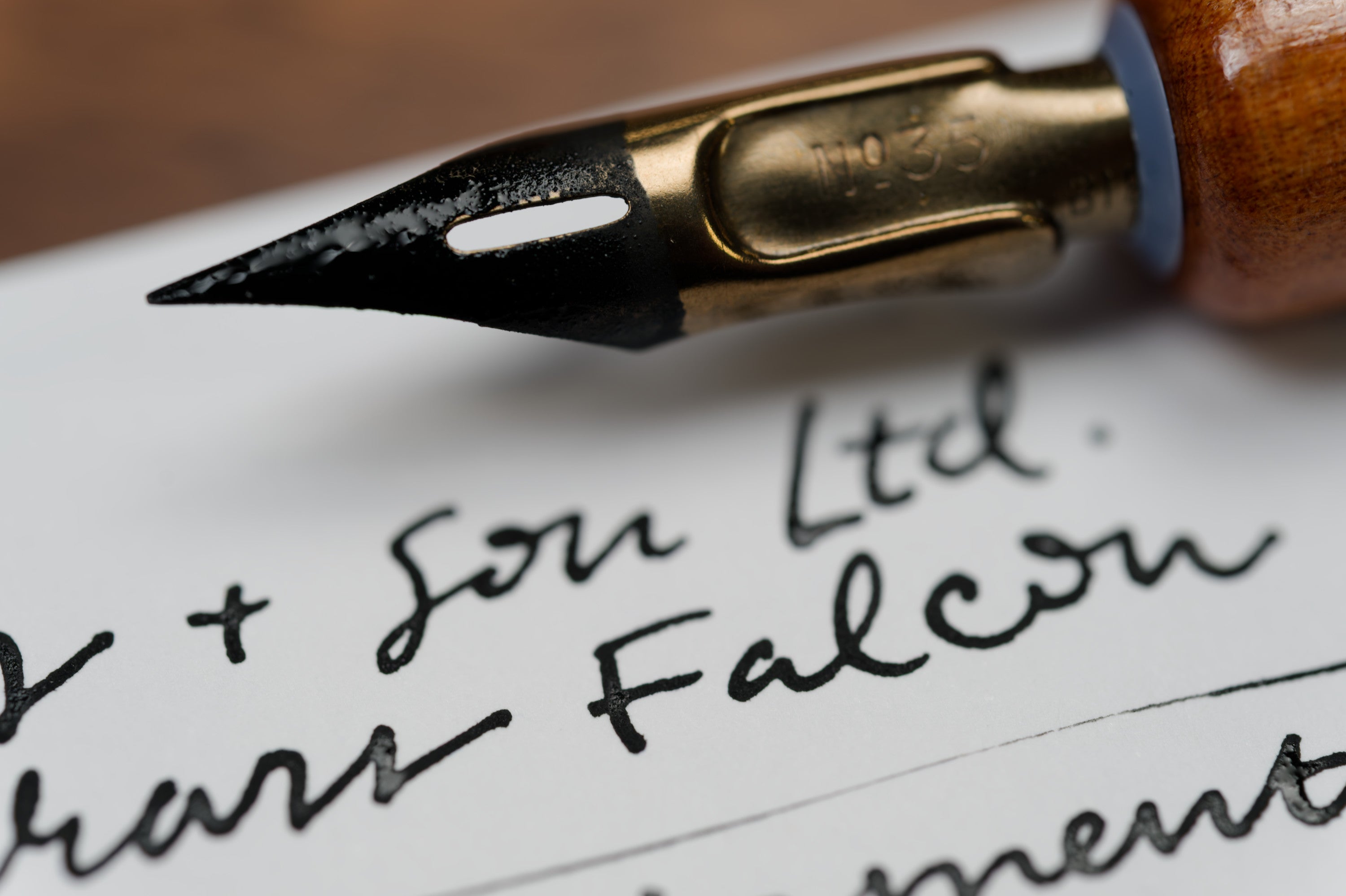 Myers #35 Brass Falcon Nib (Vintage)