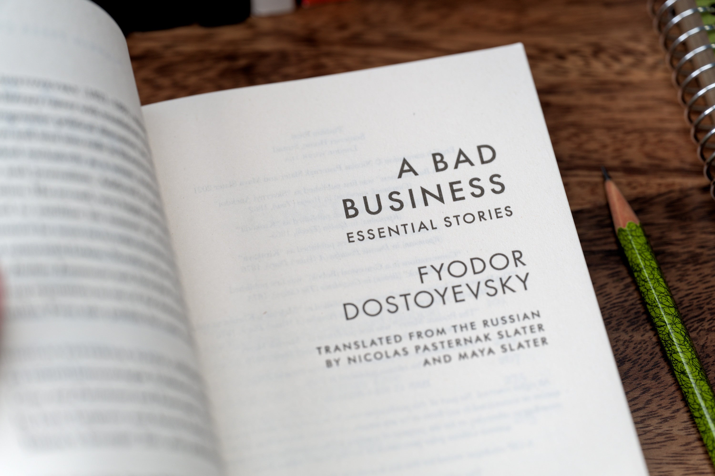 A Bad Business: Essential Stories