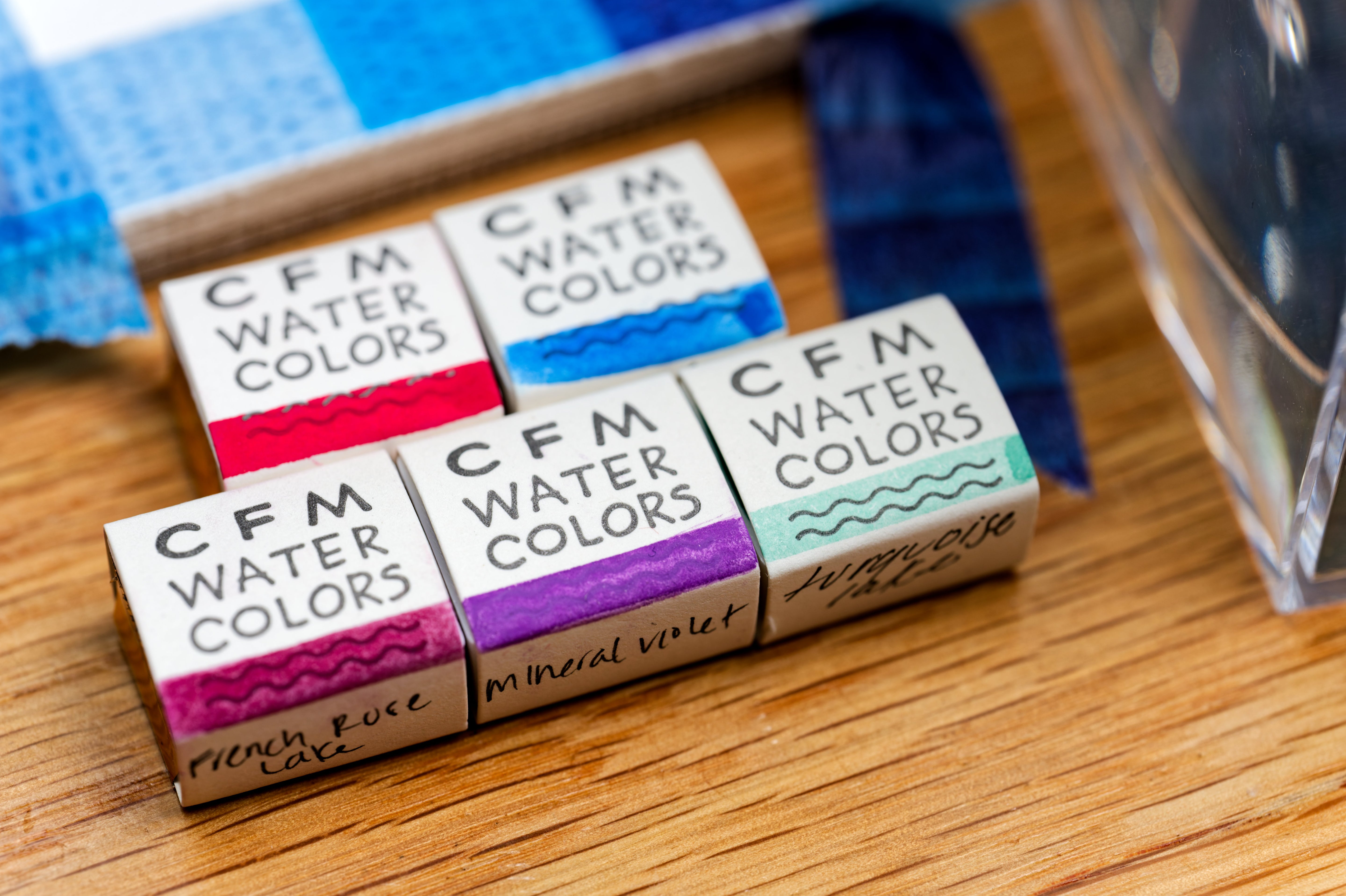 CfM Watercolor Half Pan, French Rose Lake