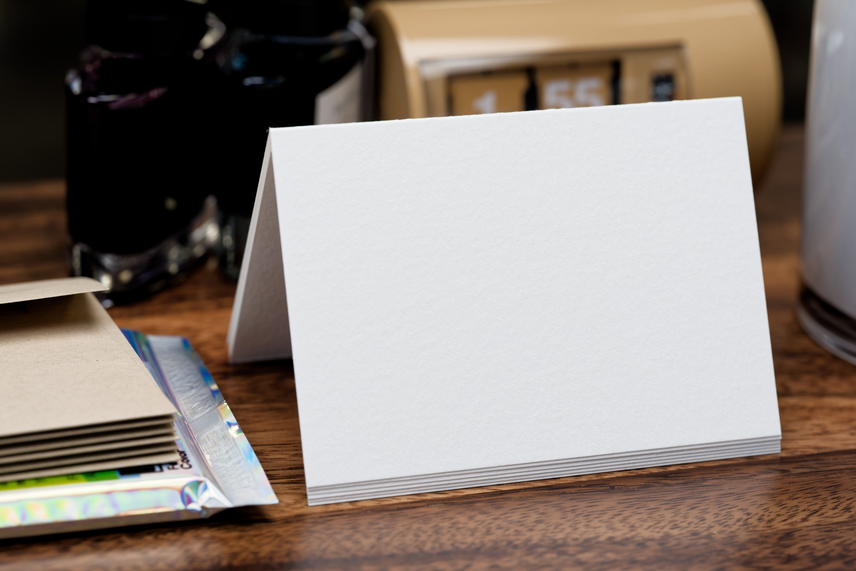 Watercolor Greeting Cards (6 Cards + 6 Envelopes)
