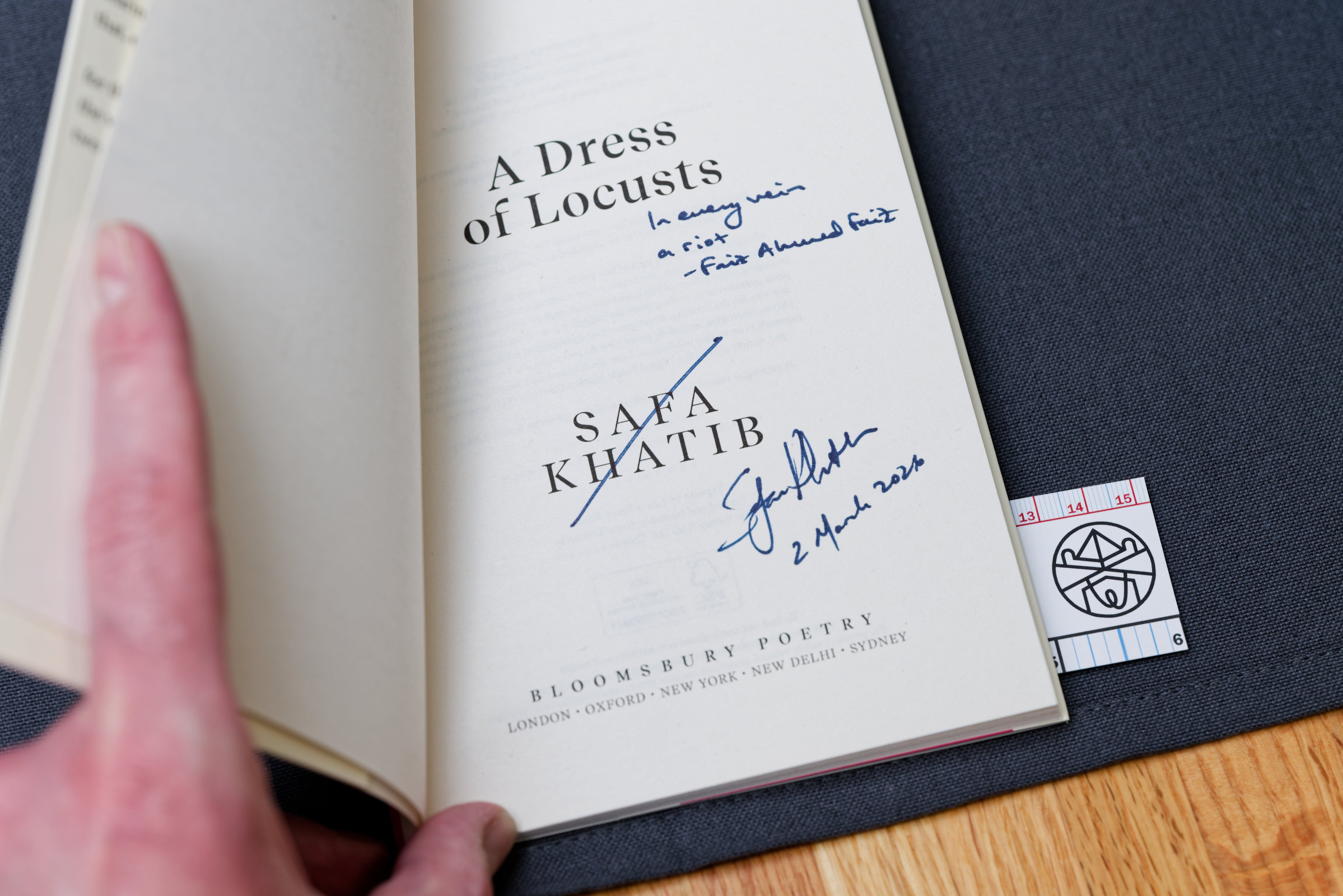 A Dress of Locusts (Signed Copy)
