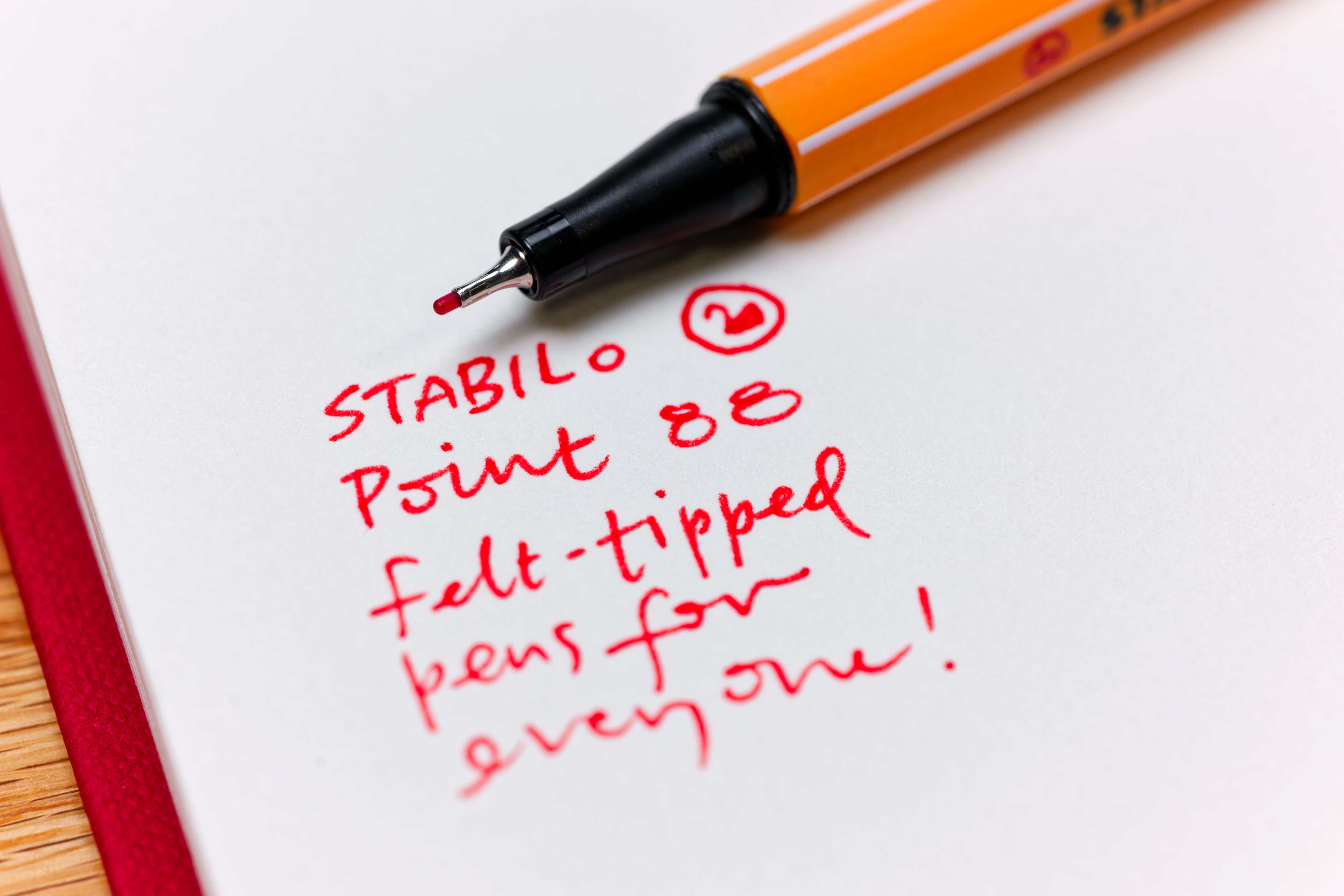 Point 88 Fineliner Pens, Classic Set of 6