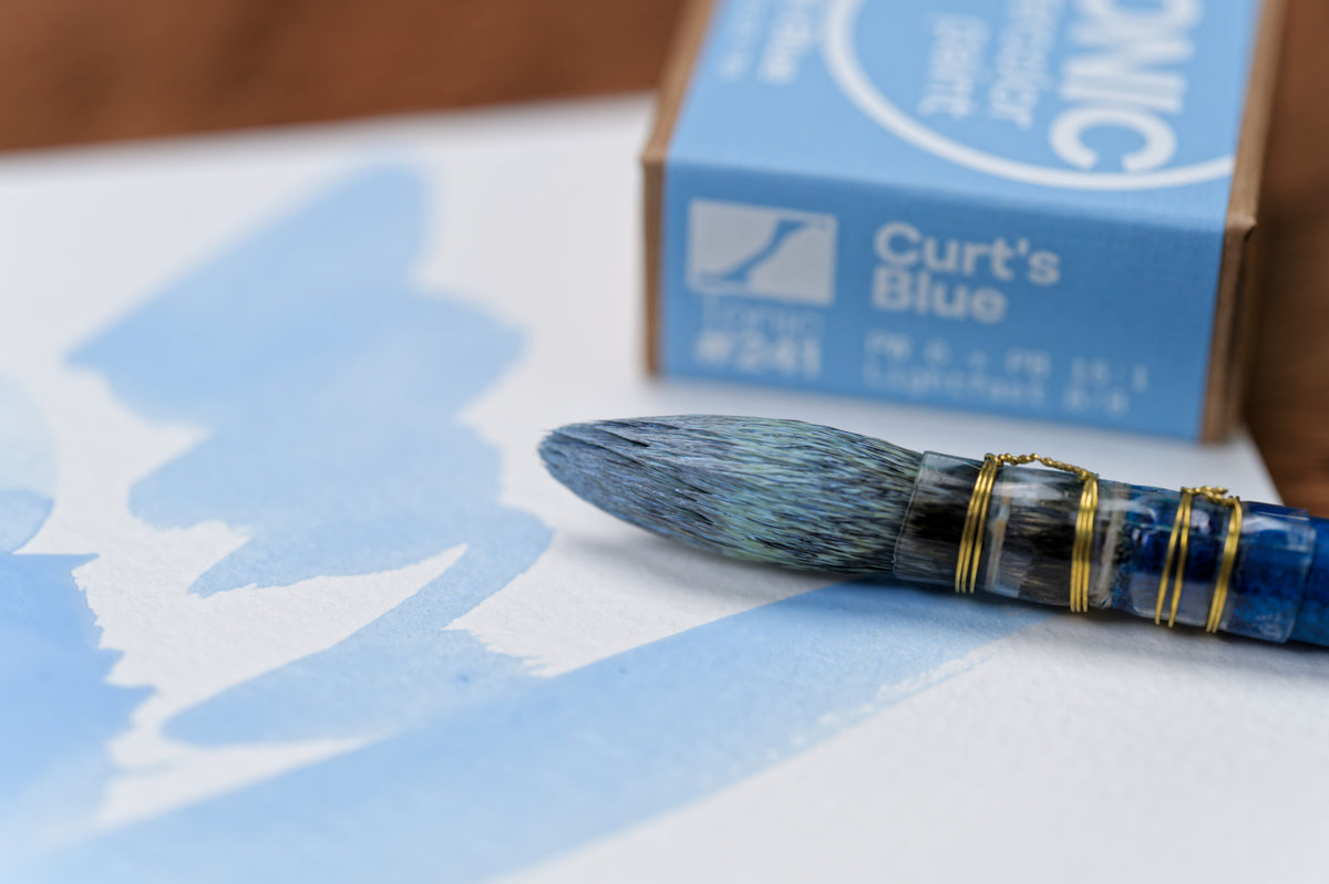 Tonic Watercolor, Porcelain Pan, #241 Curt's Blue