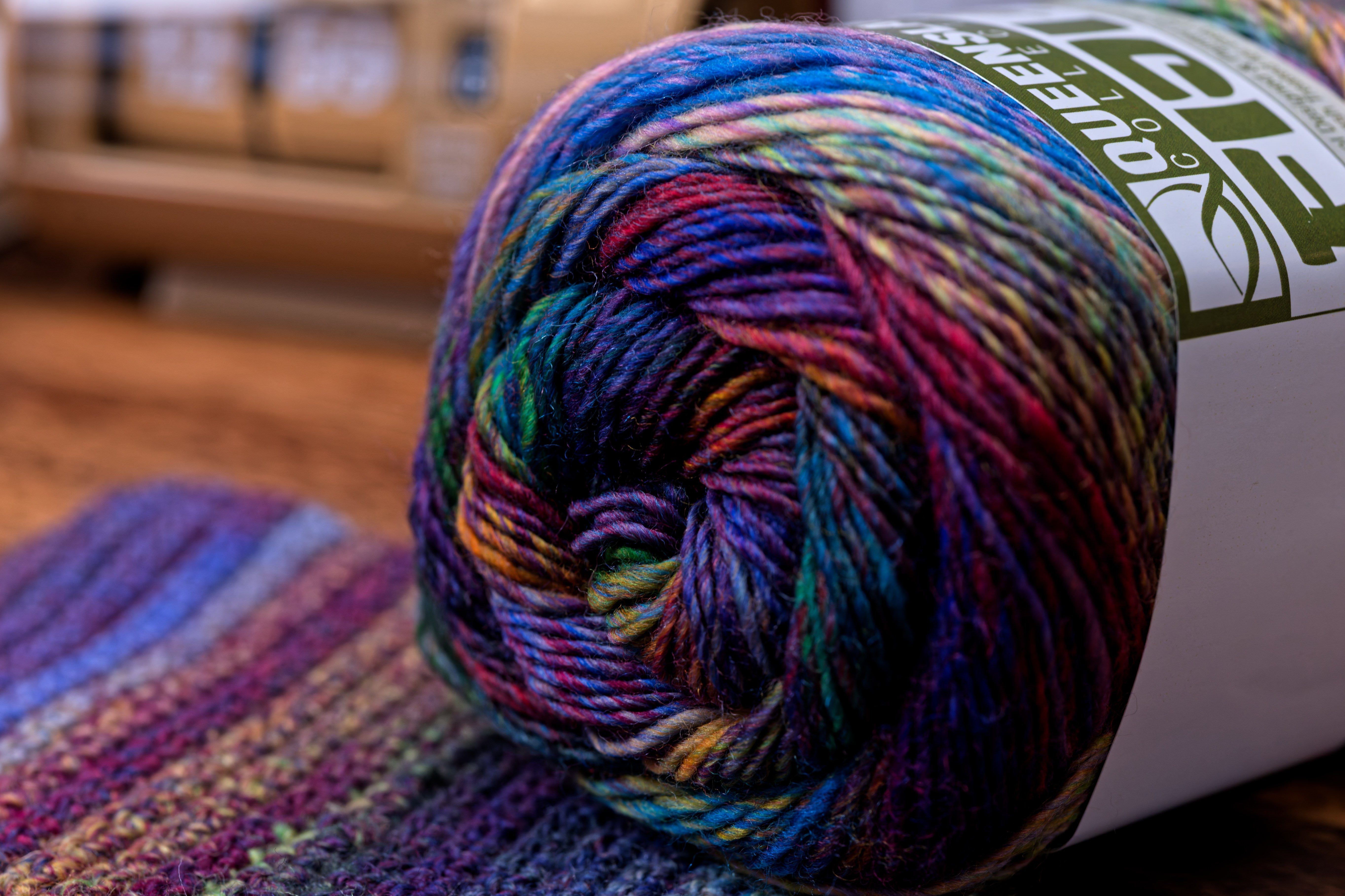 Fiji Hand-Painted Superwash Wool, #1002 Bald Head Island