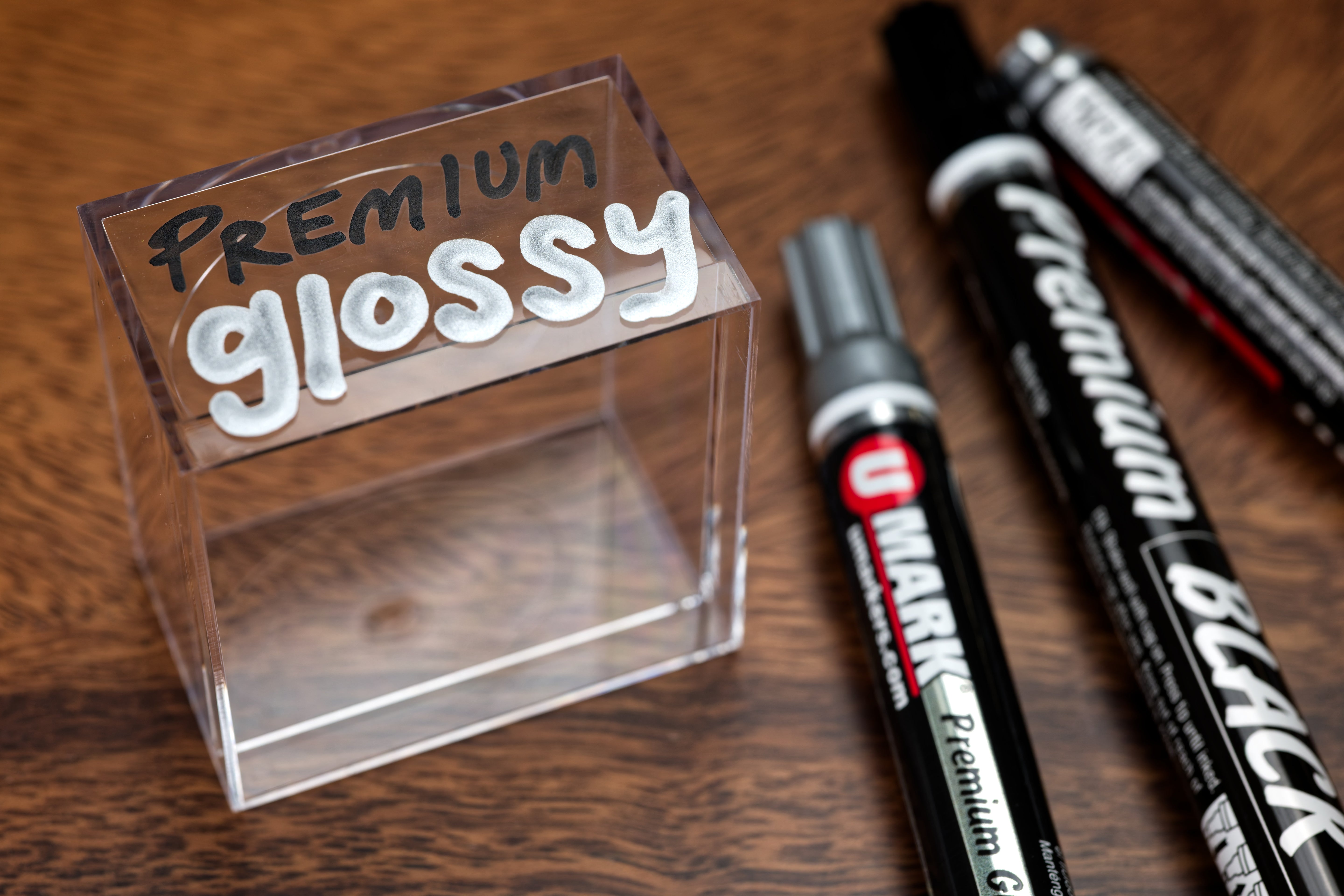 U-Mark Premium Paint Marker, Metallic Silver