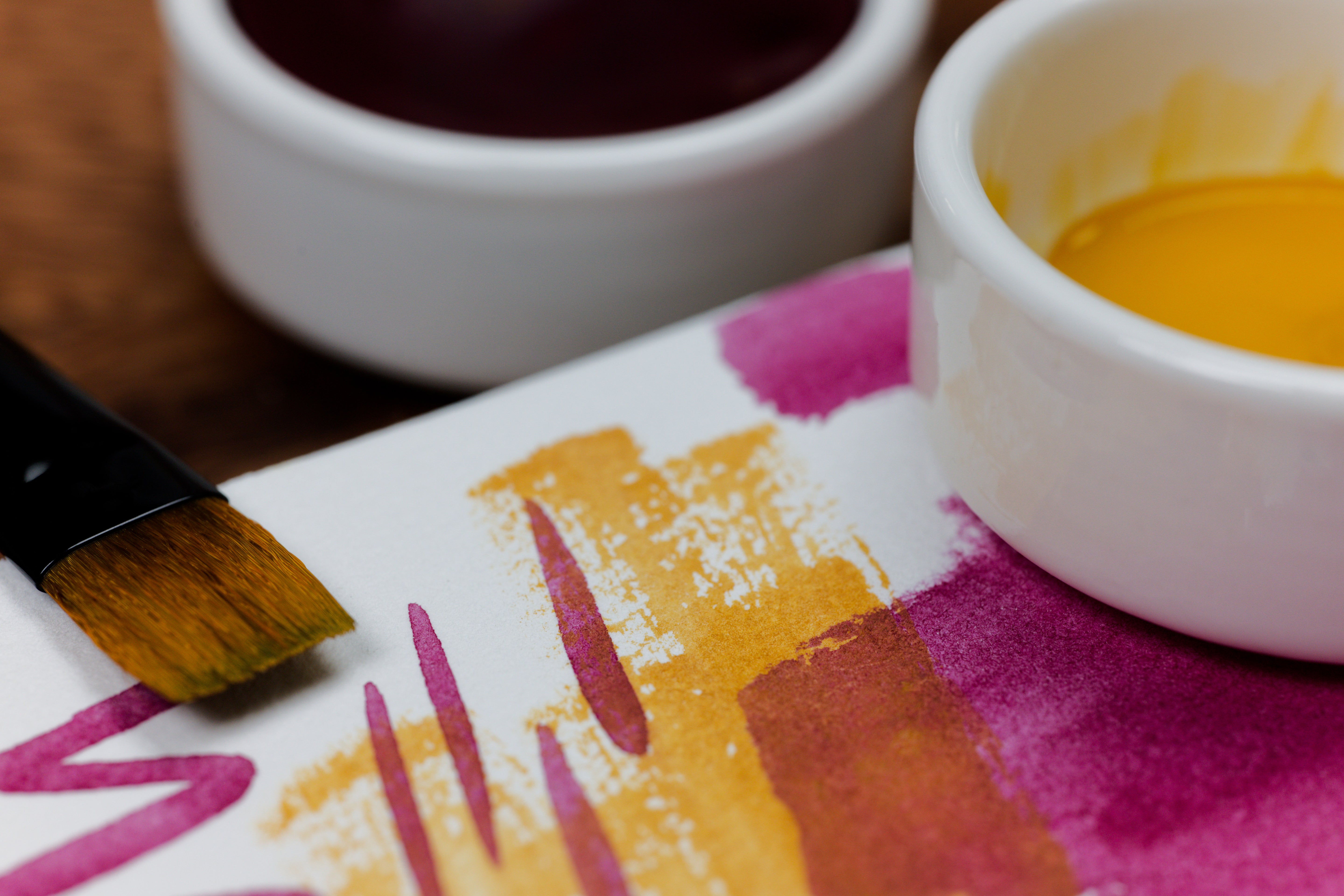 Bee 100% Cotton Watercolor Block