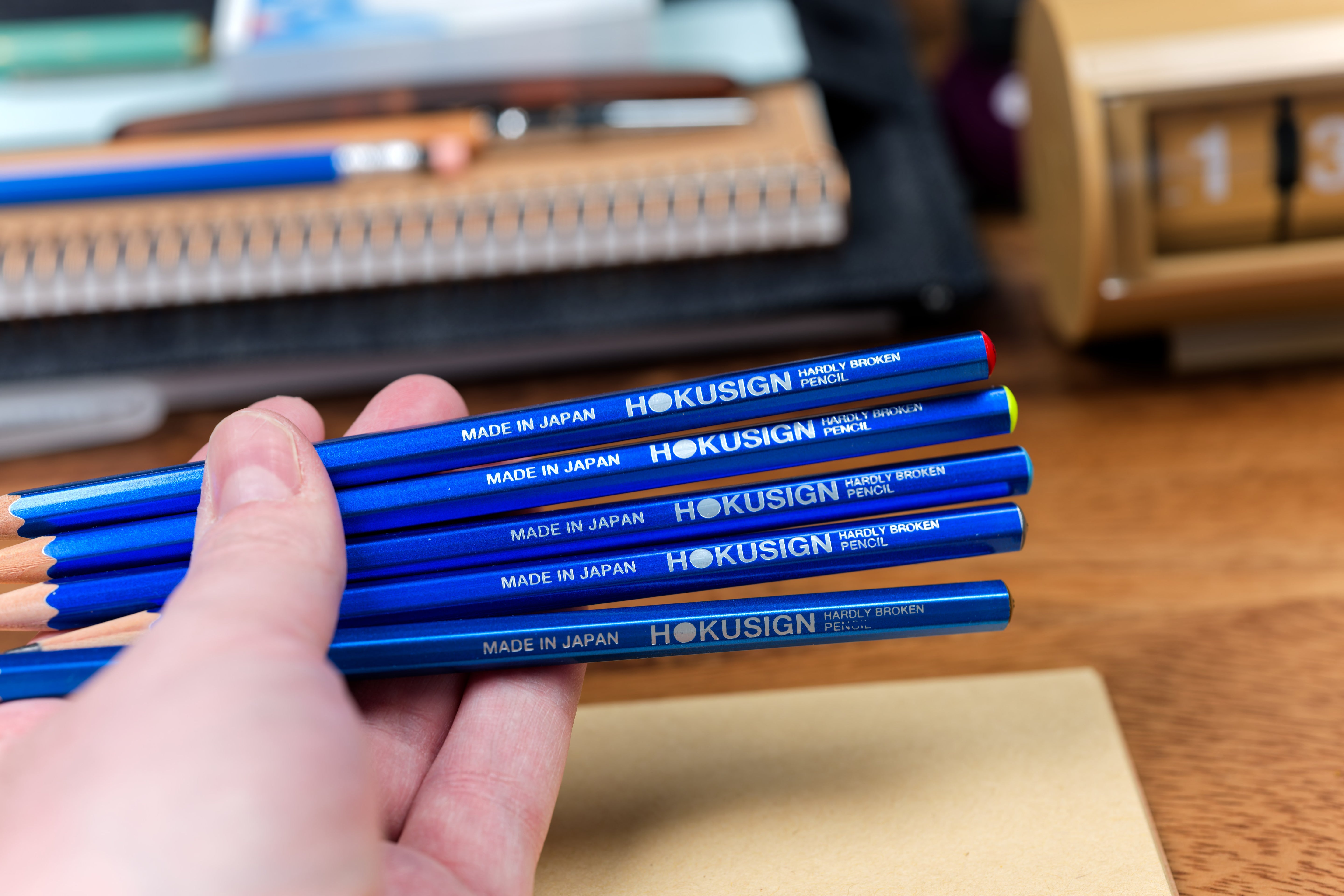 Hokusign Pencils, Set of 3 (4B)