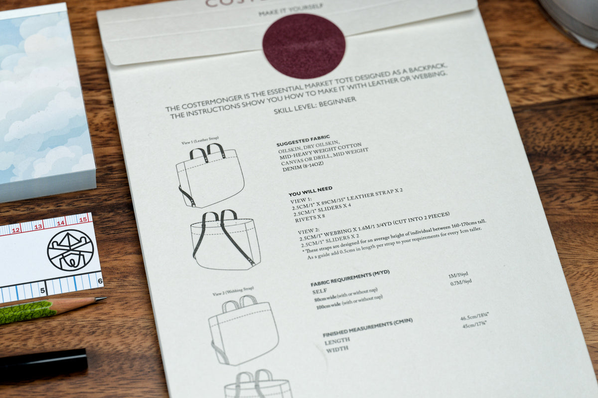 Costermonger Bag Sewing Pattern