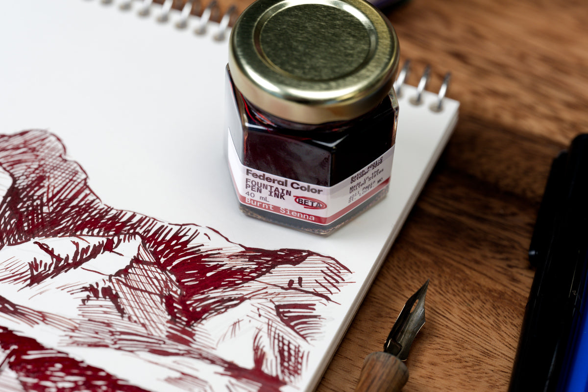 Federal Fountain Pen Ink — Beta Test Kit