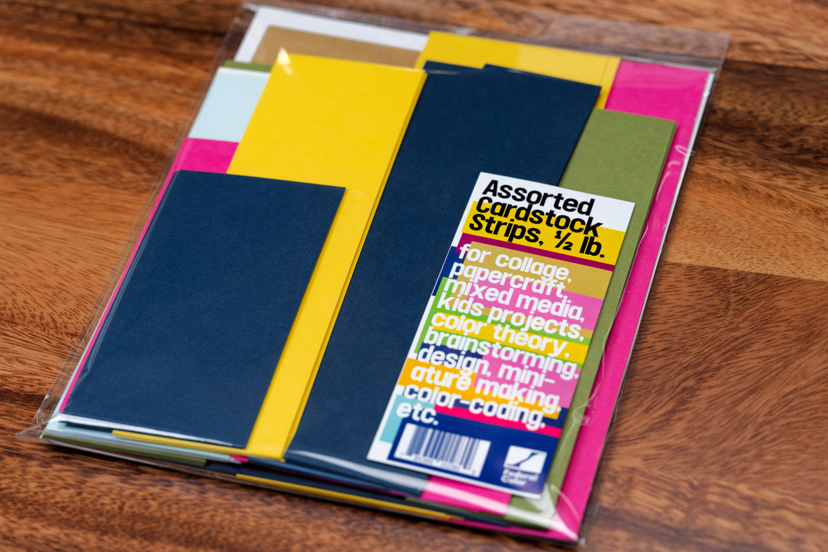 Assorted Cardstock Strips, 1/2 lb.