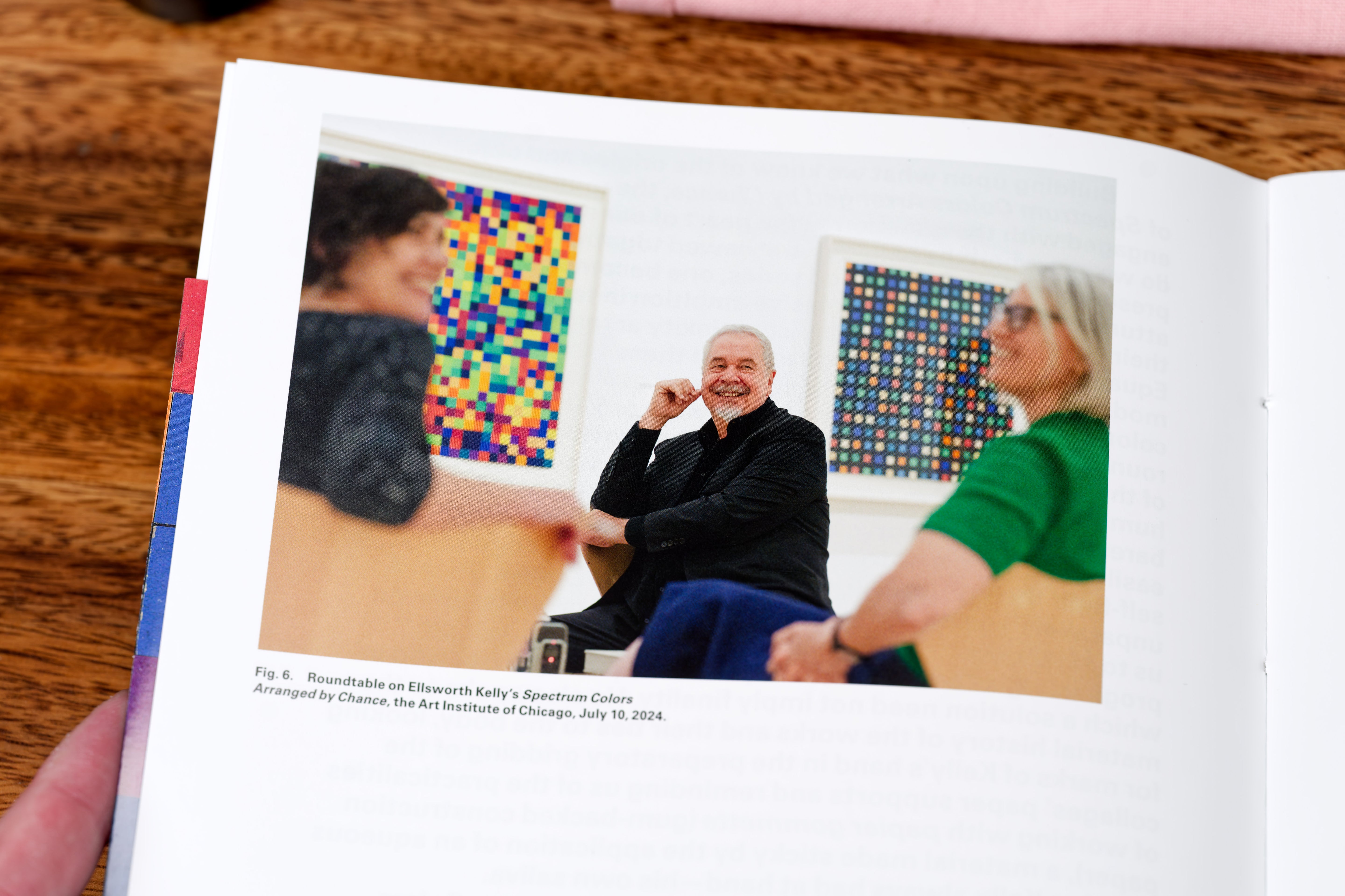 Ellsworth Kelly: Spectrum Colors Arranged By Chance