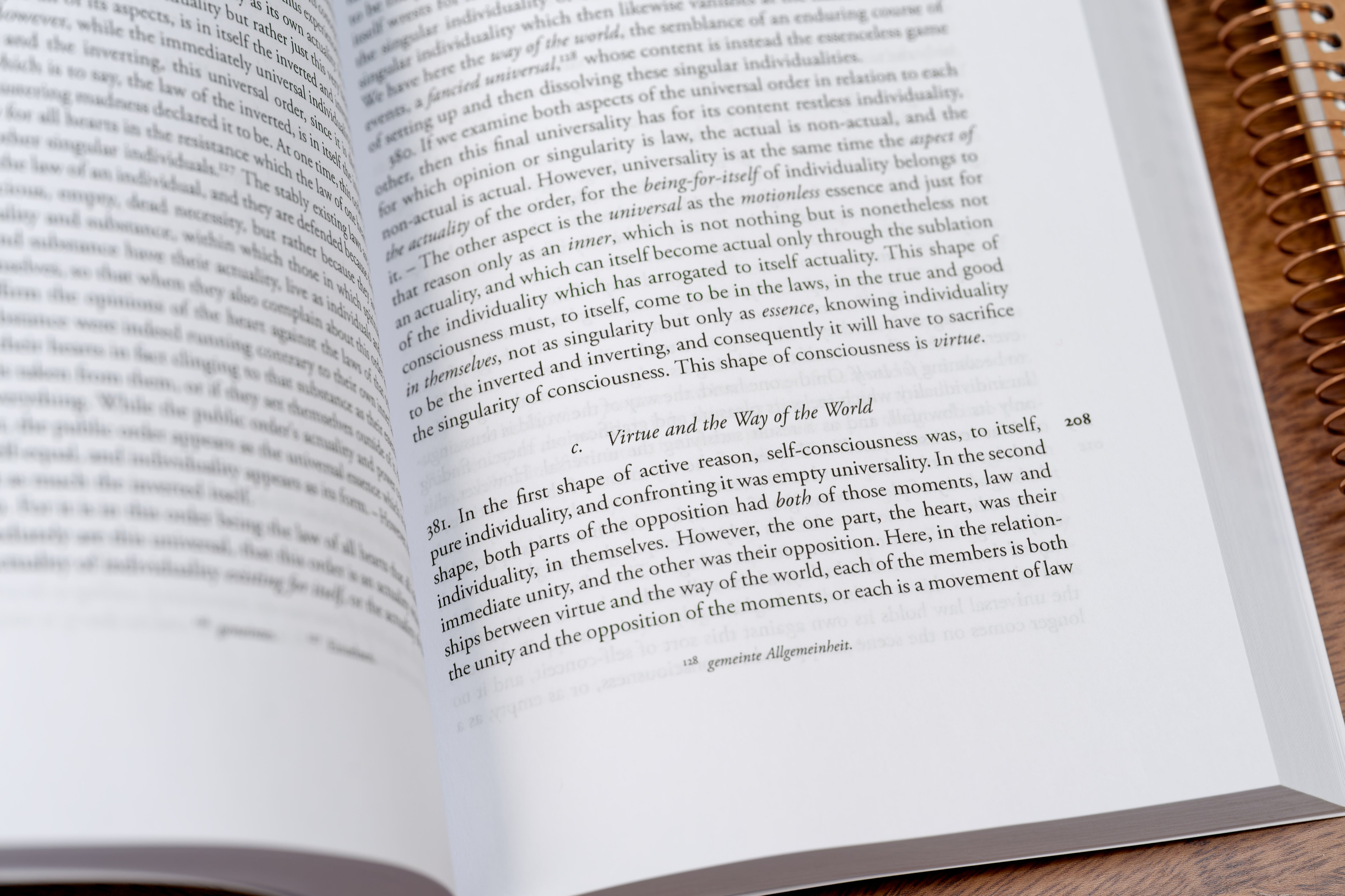 The Phenomenology of Spirit