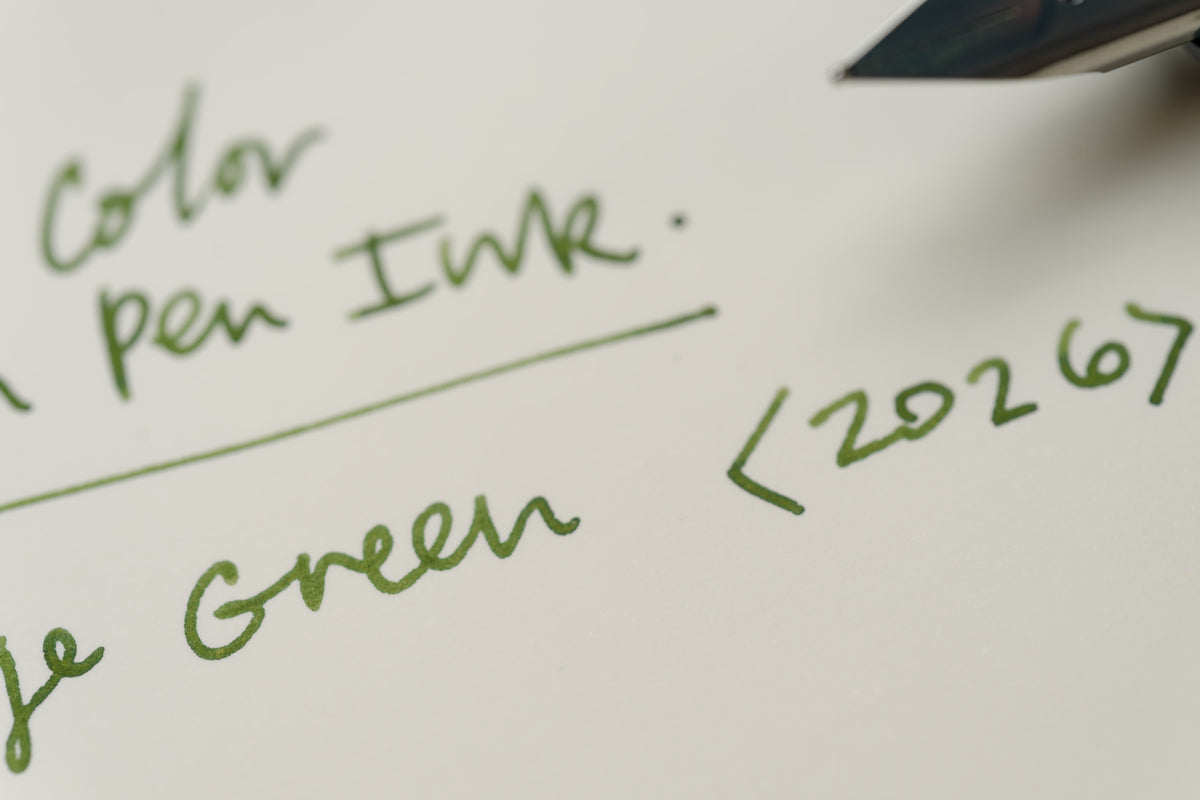 Federal Fountain Pen Ink, 24 mL, Vintage Green
