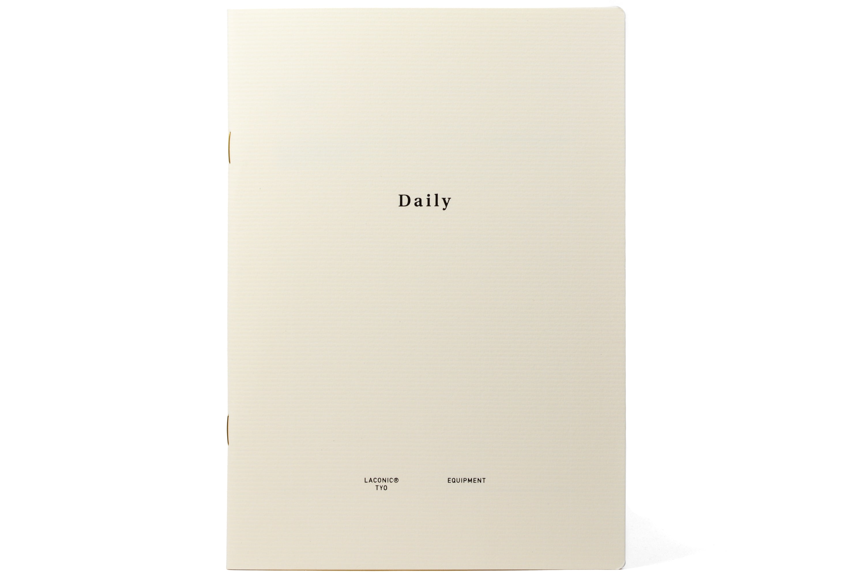 Laconic Style Notebook: Daily