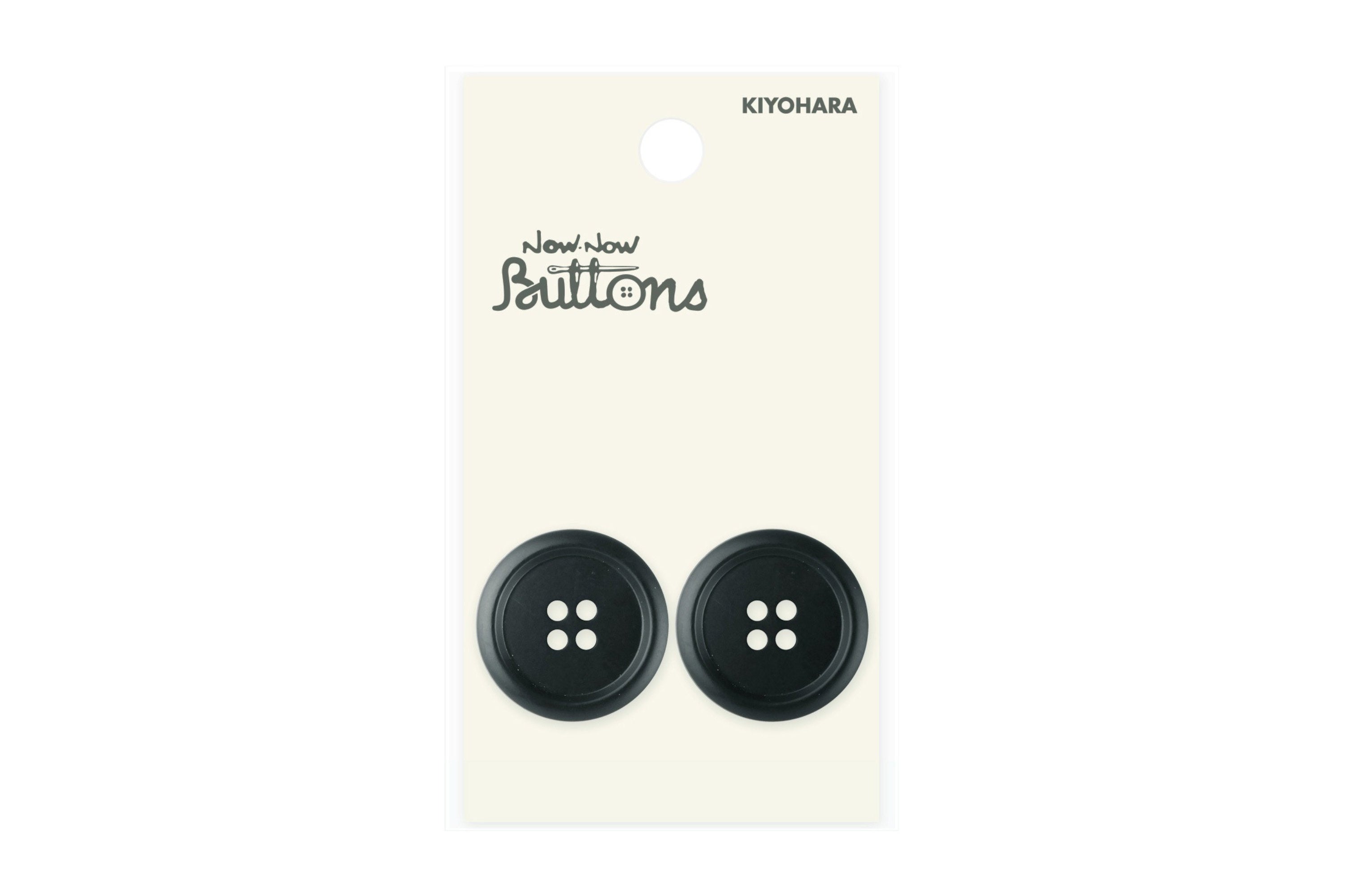 Now Now Buttons, Flat Black